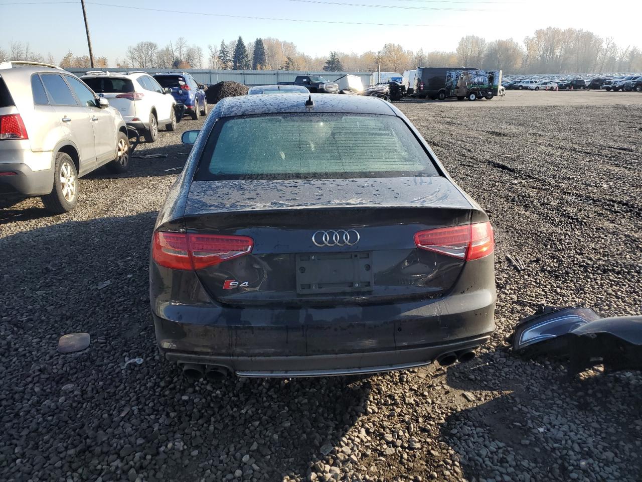 2014 Audi S4 Premium Plus Black vin: WAUBGAFL5EA163026