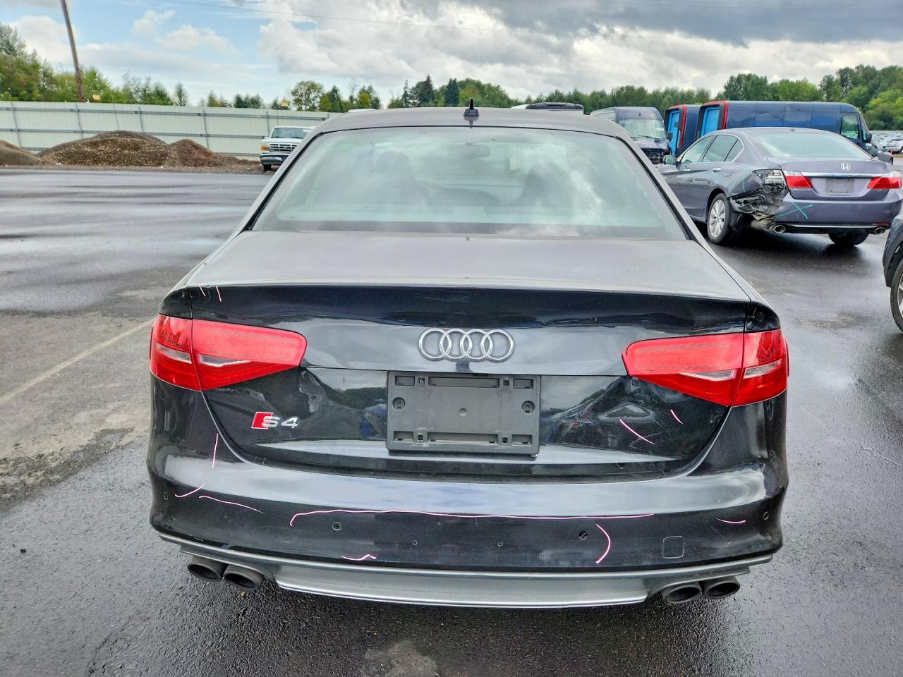 2014 Audi S4 Premium Plus Black vin: WAUBGAFL5EA163026
