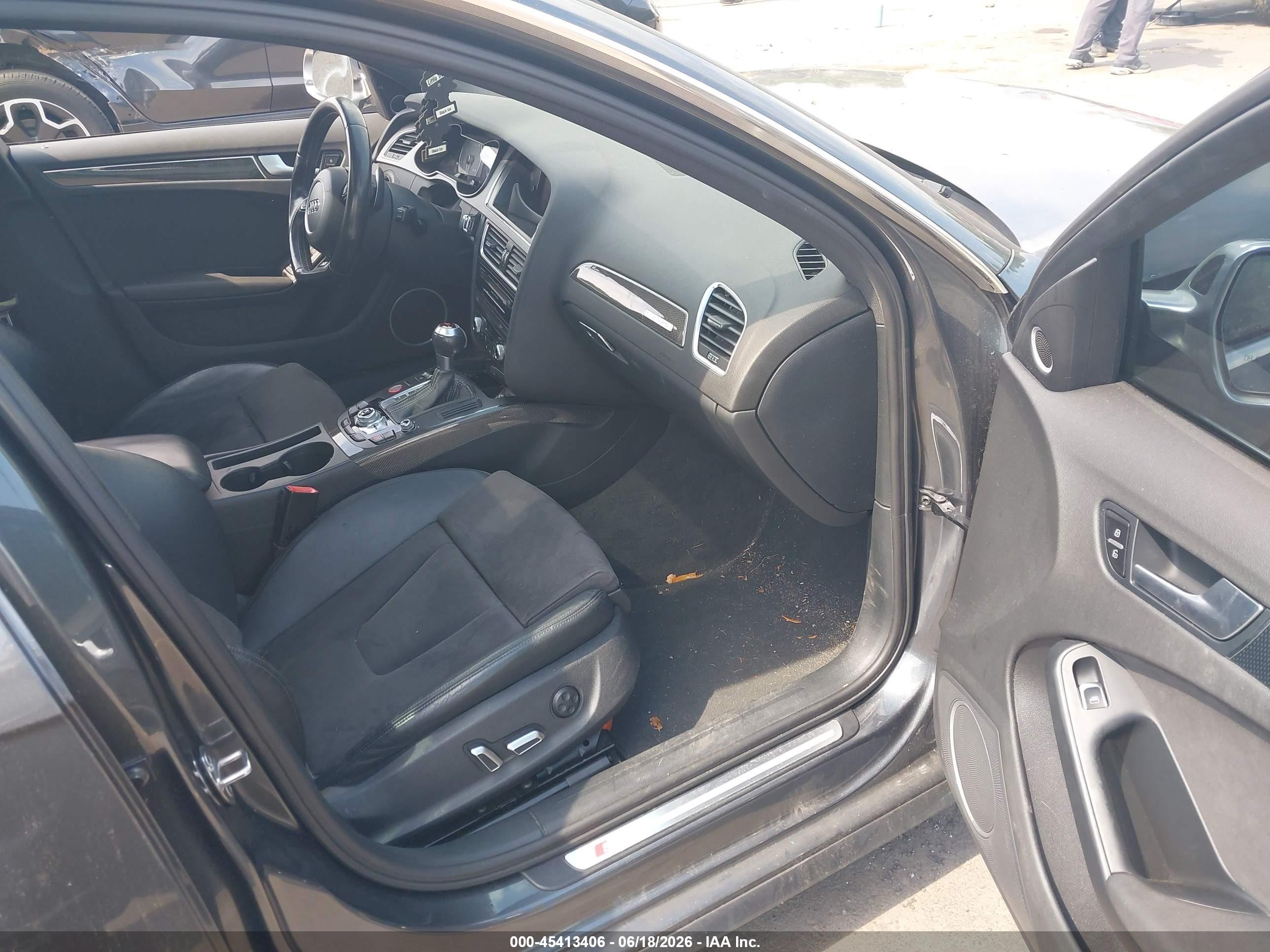 2015 Audi S4 3.0t Premium Plus Gray vin: WAUBGAFL5FA066846