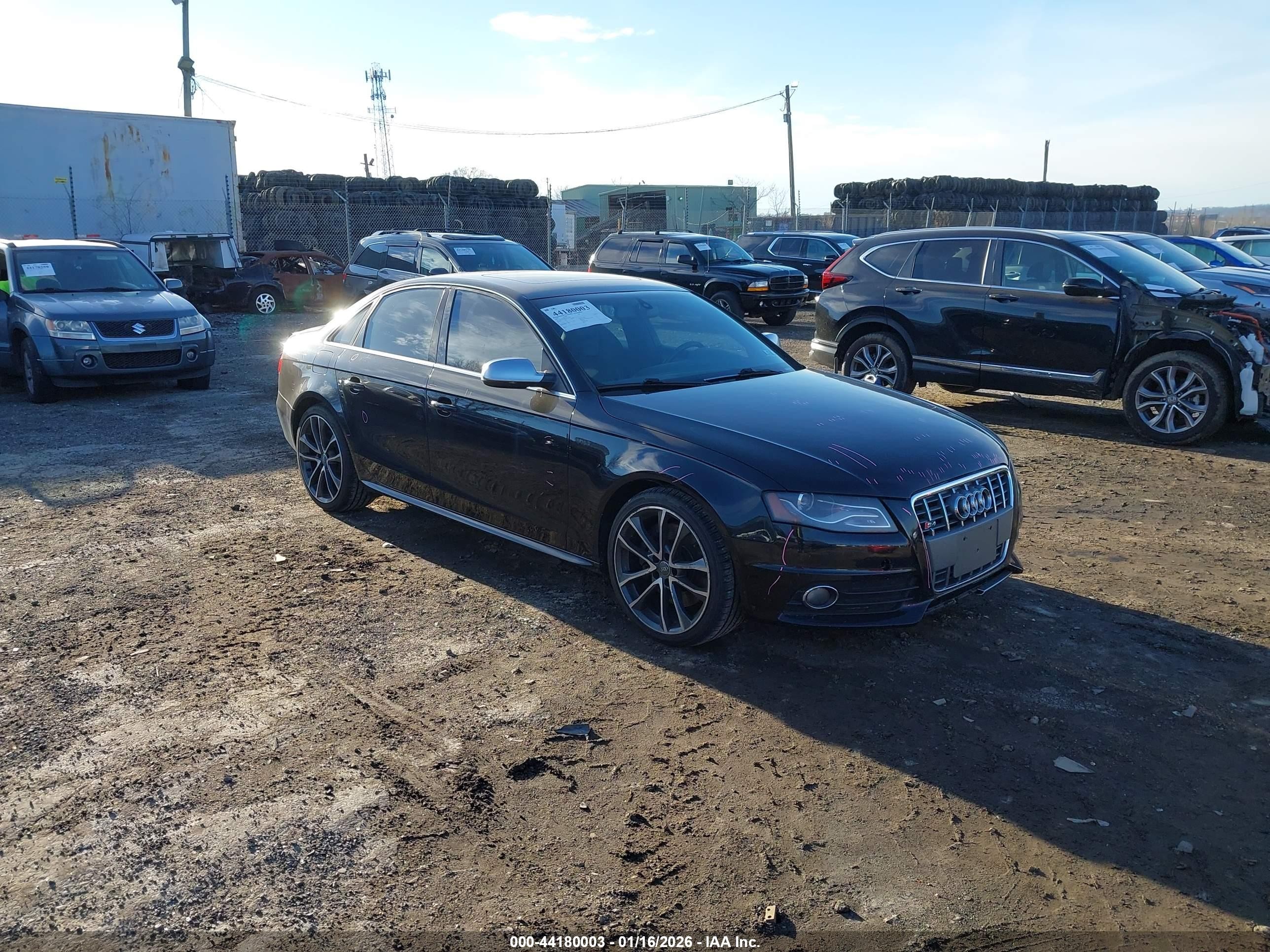 2012 Audi S4 3.0 Premium Plus Черный vin: WAUBGAFL6CA101230