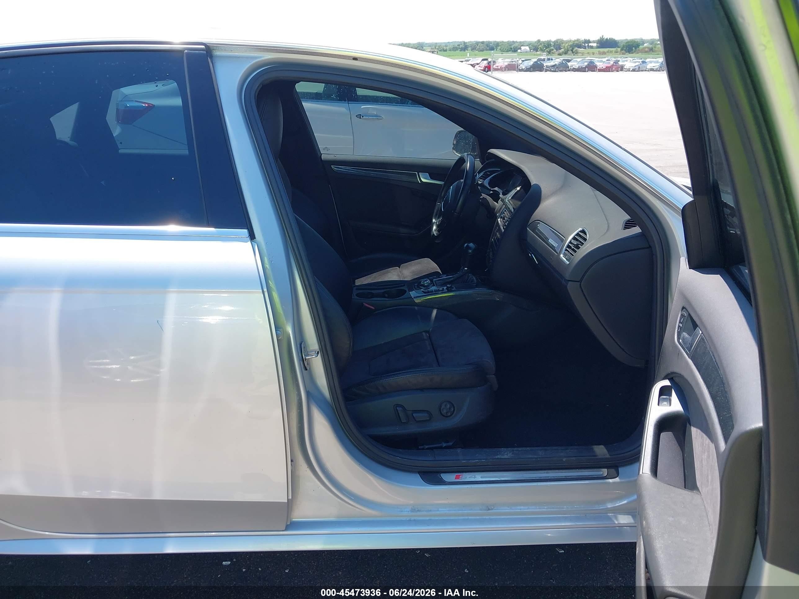 2012 Audi S4 3.0 Premium Plus Silver vin: WAUBGAFL6CA115886