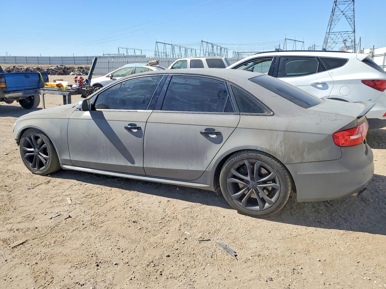 2013 Audi S4 Premium Plus Gray vin: WAUBGAFL6DA082177