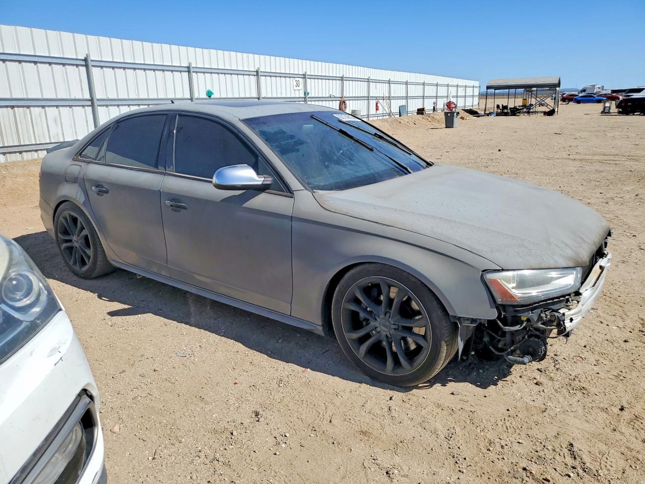 2013 Audi S4 Premium Plus Gray vin: WAUBGAFL6DA082177