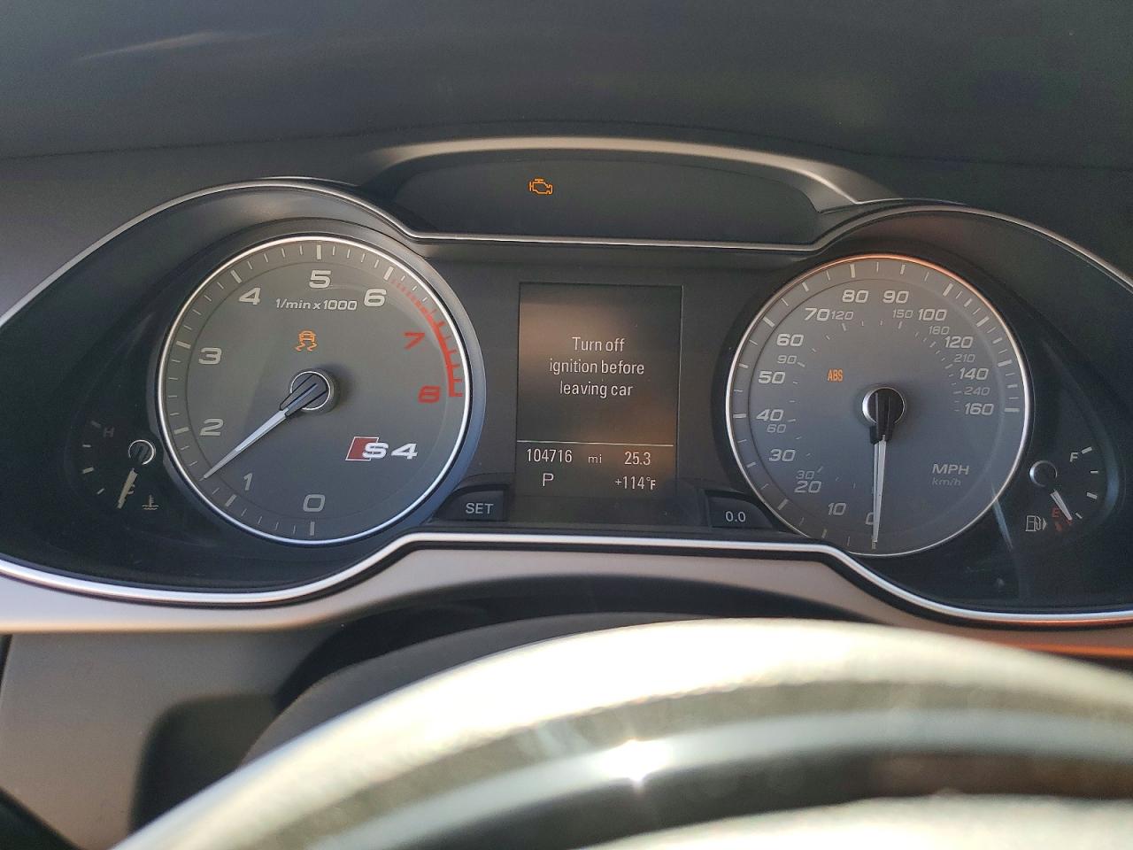2013 Audi S4 Premium Plus Gray vin: WAUBGAFL6DA082177
