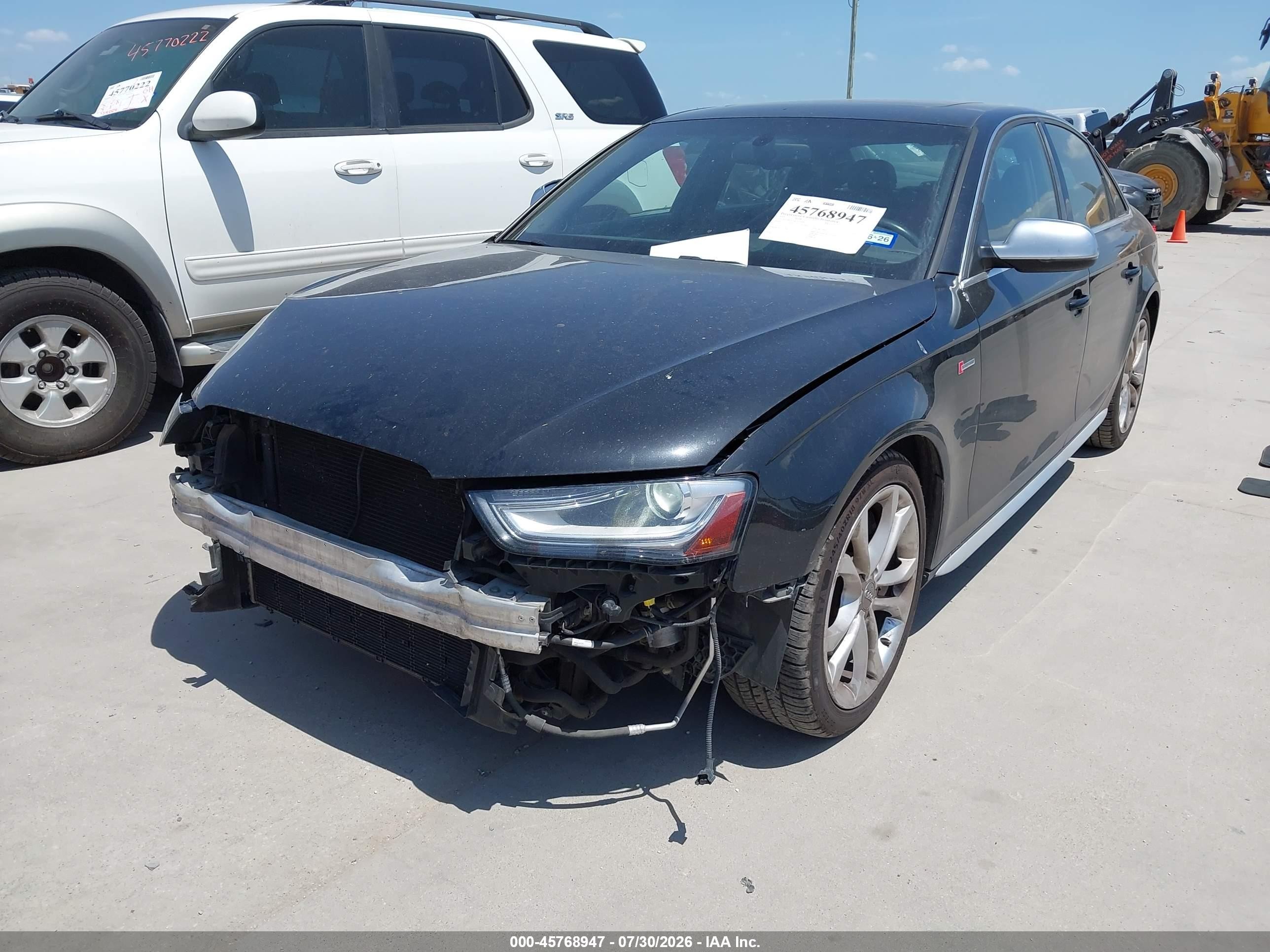 2013 Audi S4 3.0t Premium Plus Black vin: WAUBGAFL6DA226309