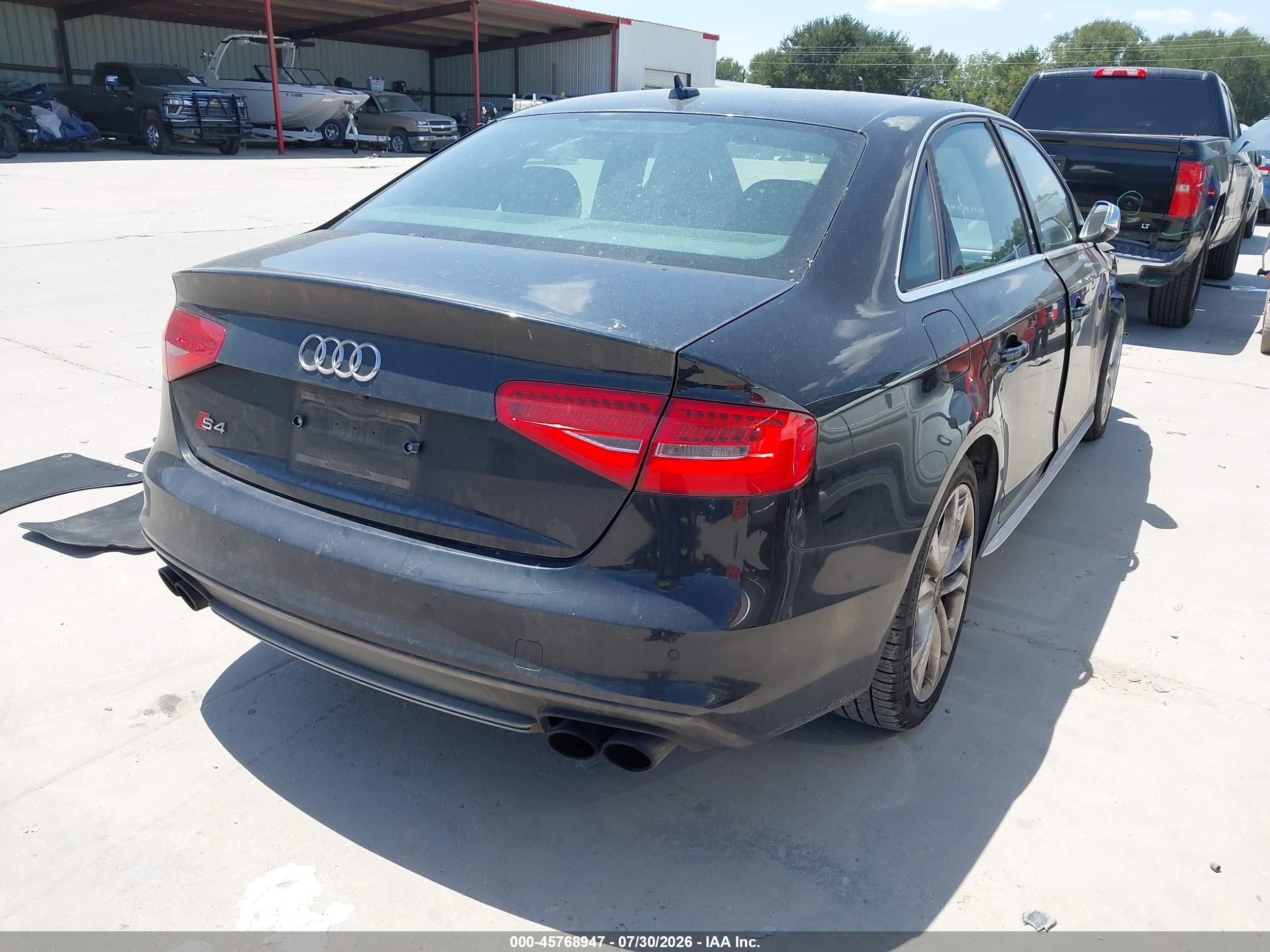 2013 Audi S4 3.0t Premium Plus Black vin: WAUBGAFL6DA226309