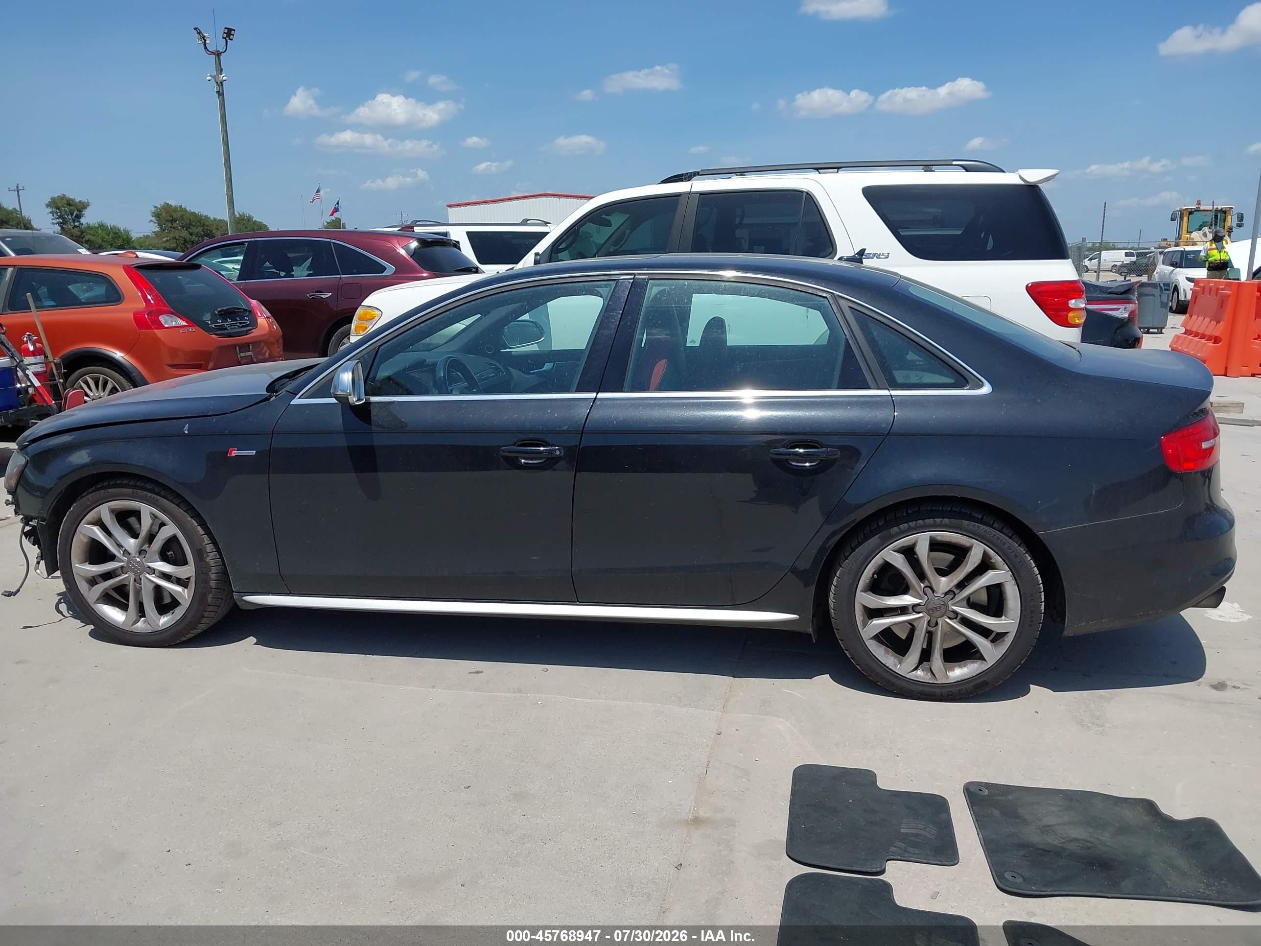 2013 Audi S4 3.0t Premium Plus Black vin: WAUBGAFL6DA226309