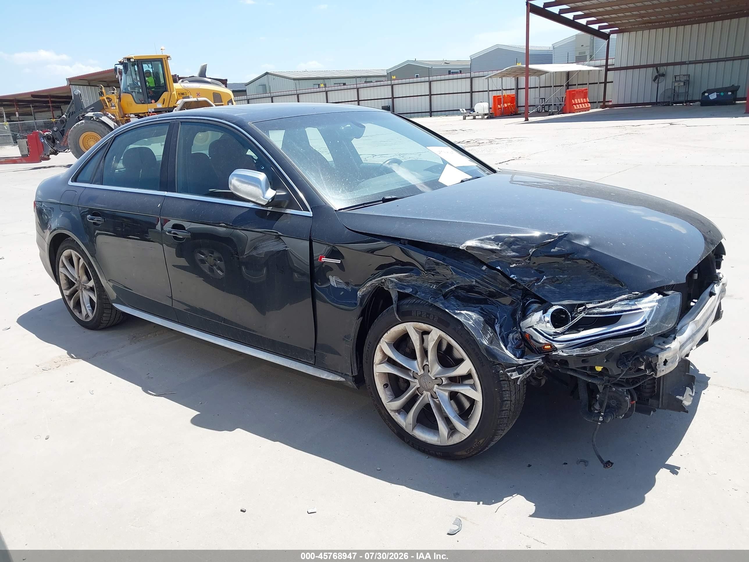 2013 Audi S4 3.0t Premium Plus Black vin: WAUBGAFL6DA226309
