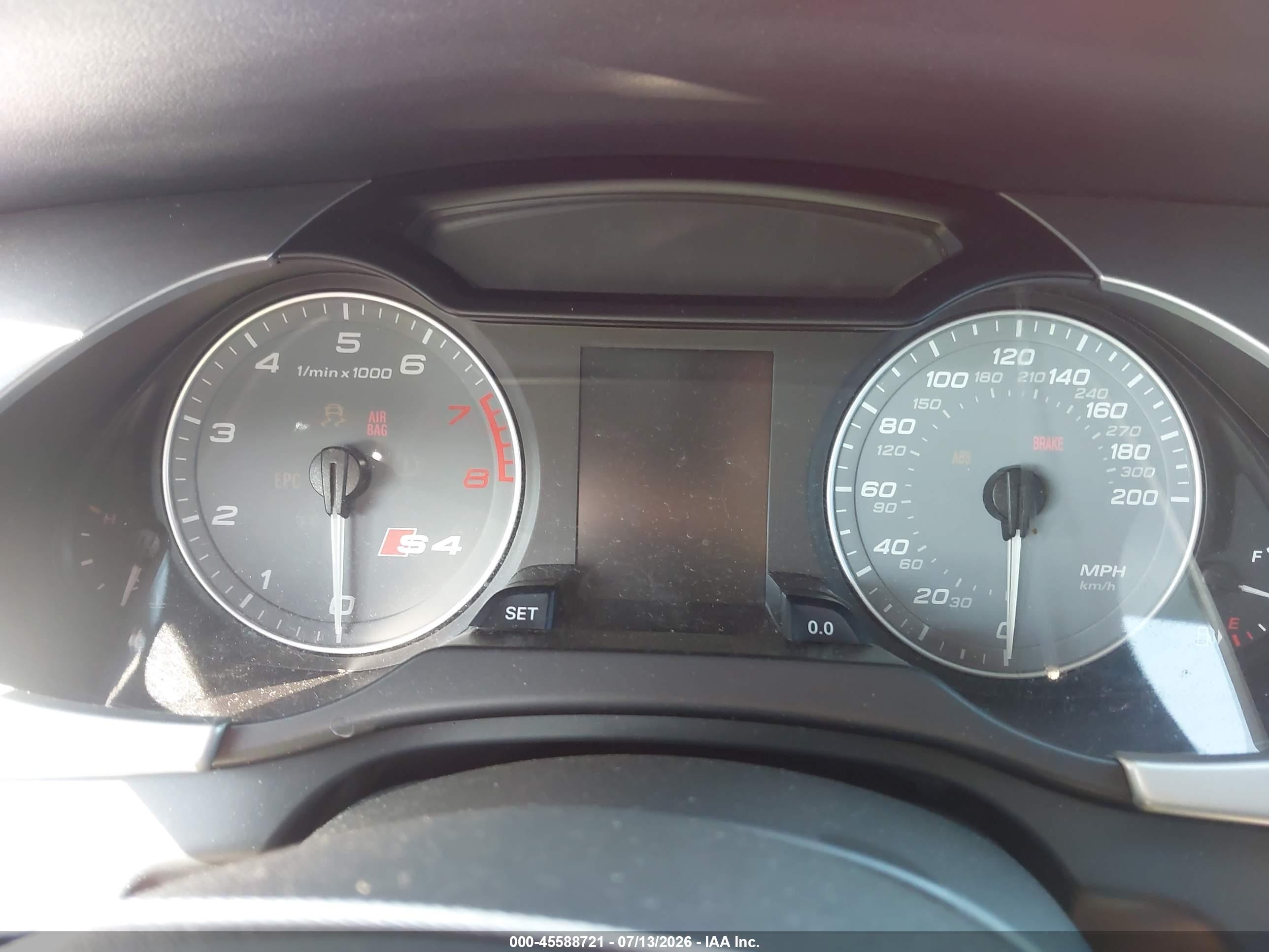 2010 Audi S4 3.0 Premium Plus Red vin: WAUBGAFL7AA125727