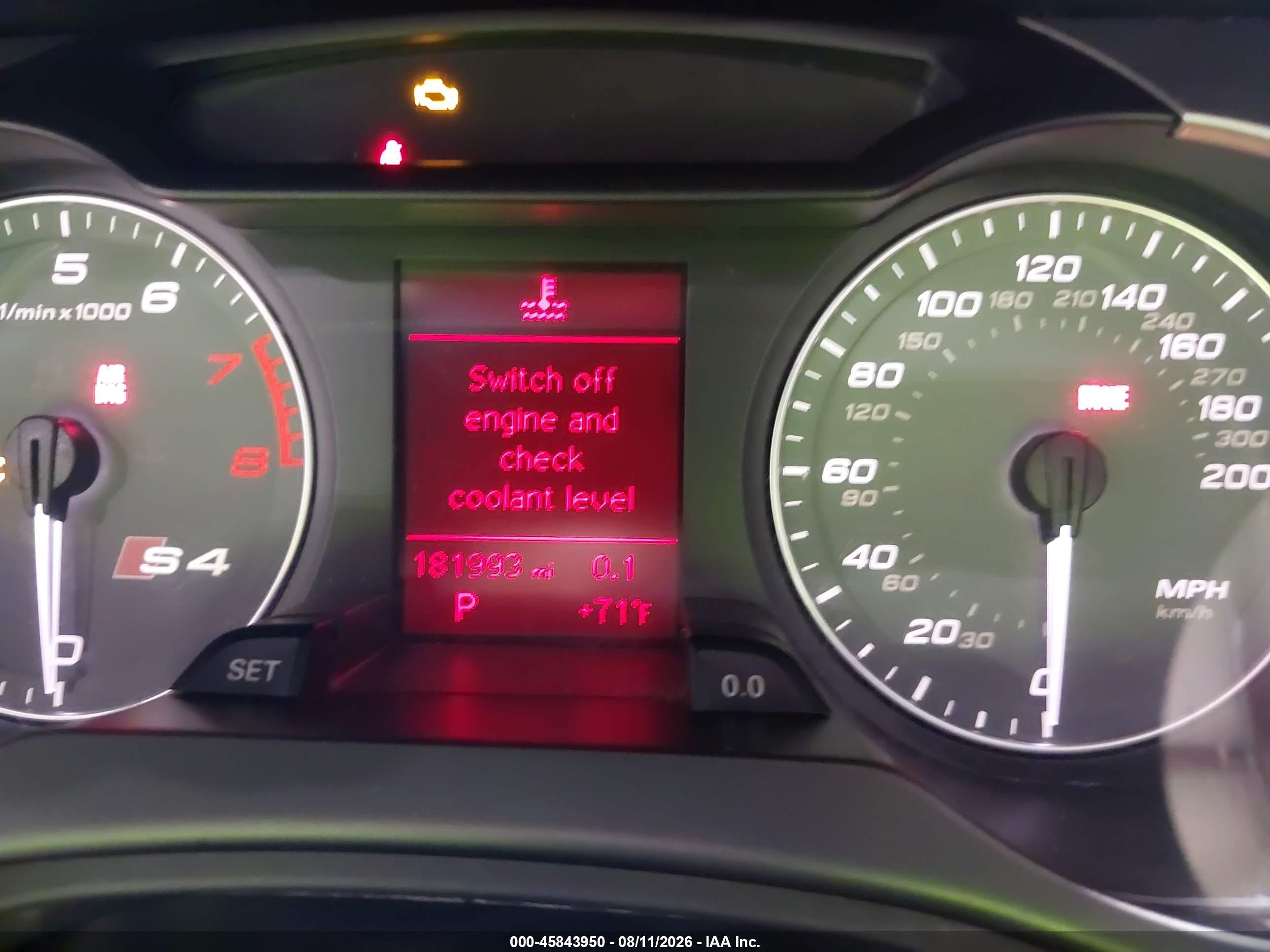 2011 Audi S4 3.0 Premium Plus Black vin: WAUBGAFL7BA080628