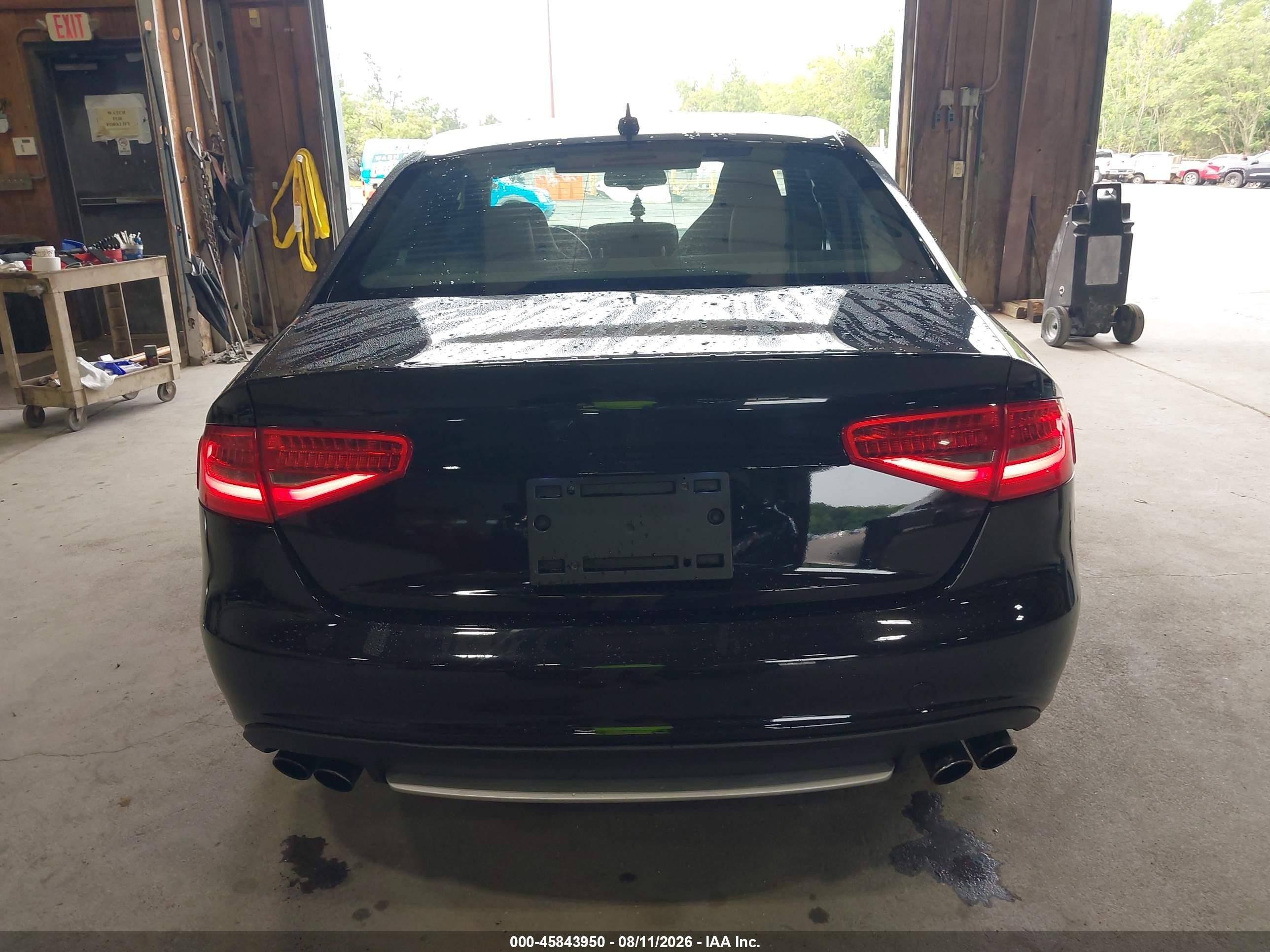 2011 Audi S4 3.0 Premium Plus Black vin: WAUBGAFL7BA080628