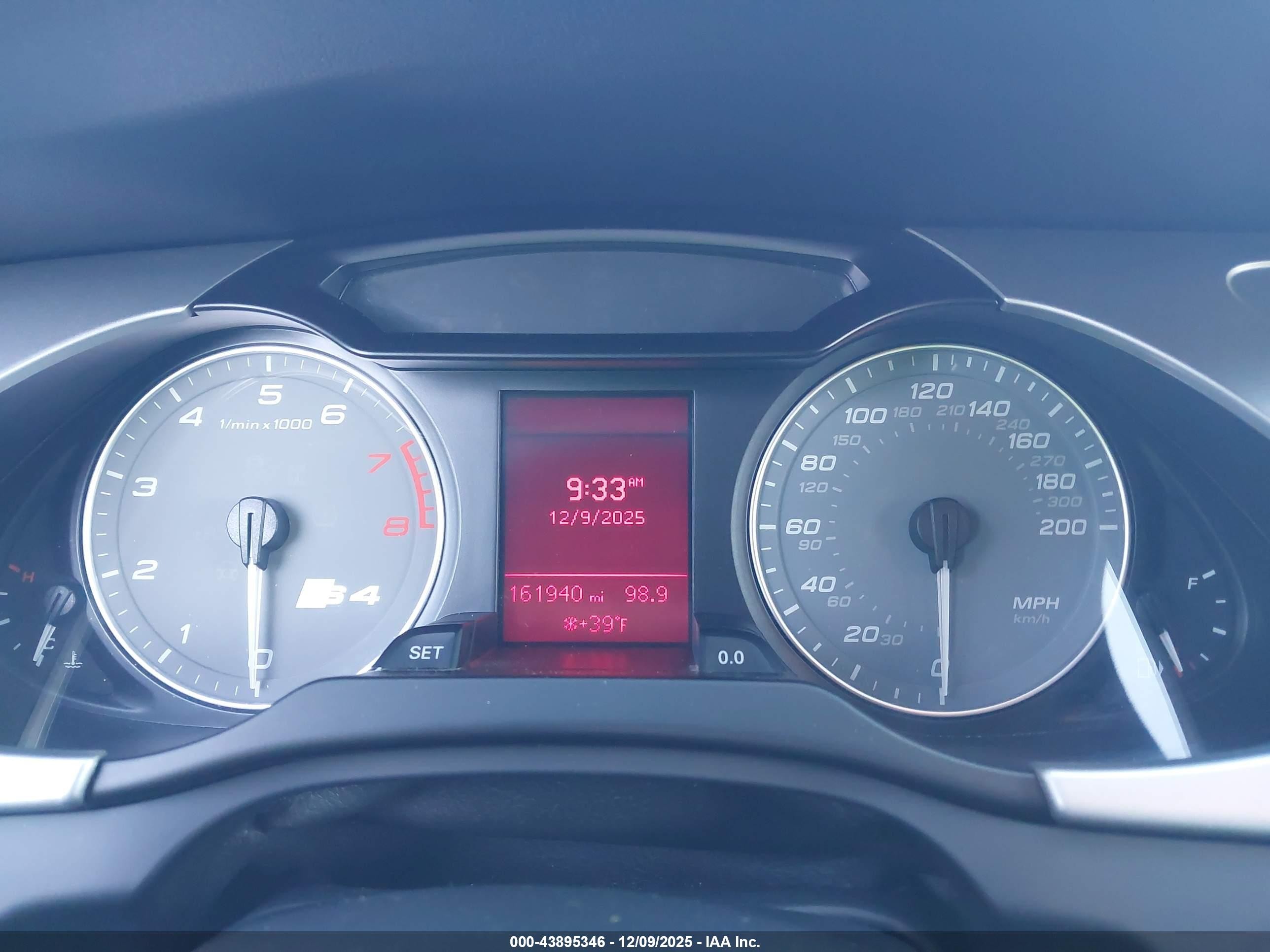 2012 Audi S4 3.0 Premium Plus Black vin: WAUBGAFL7CA009950
