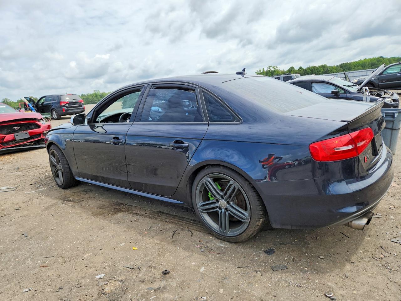 2013 Audi S4 Premium Plus Blue vin: WAUBGAFL7DA045901