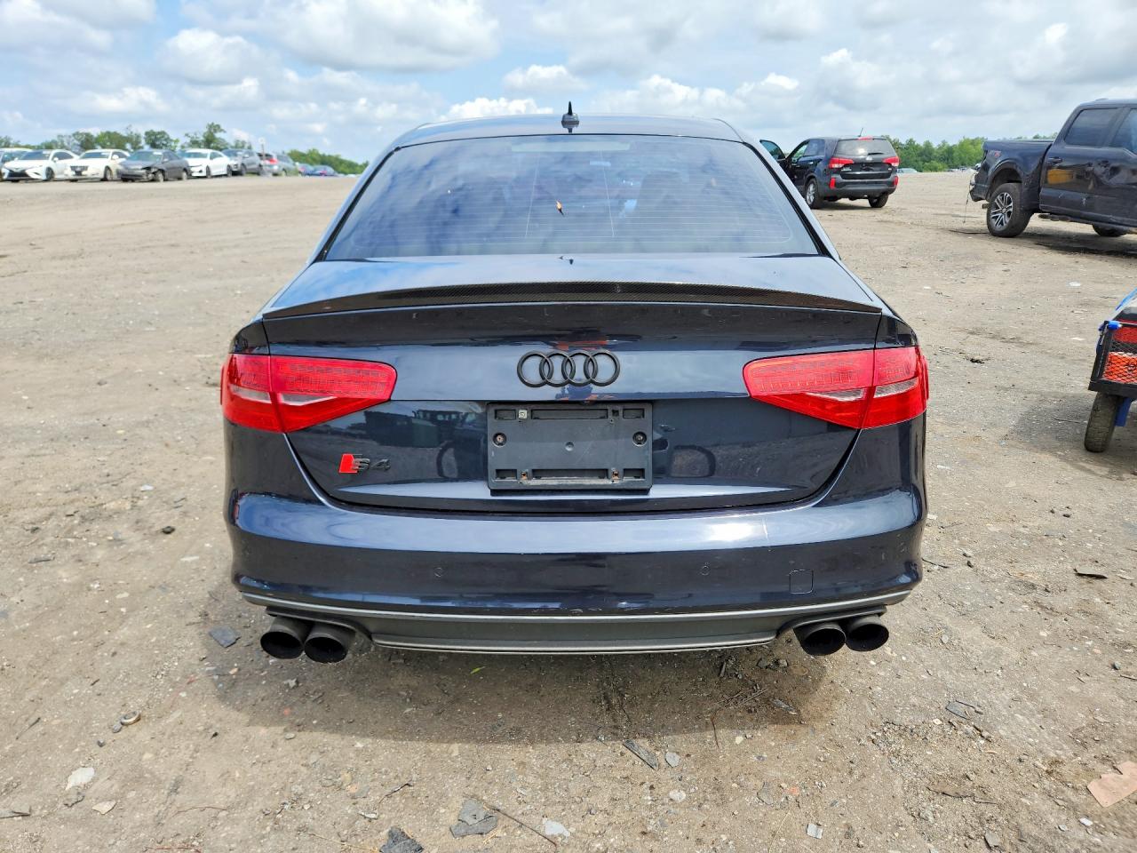 2013 Audi S4 Premium Plus Blue vin: WAUBGAFL7DA045901