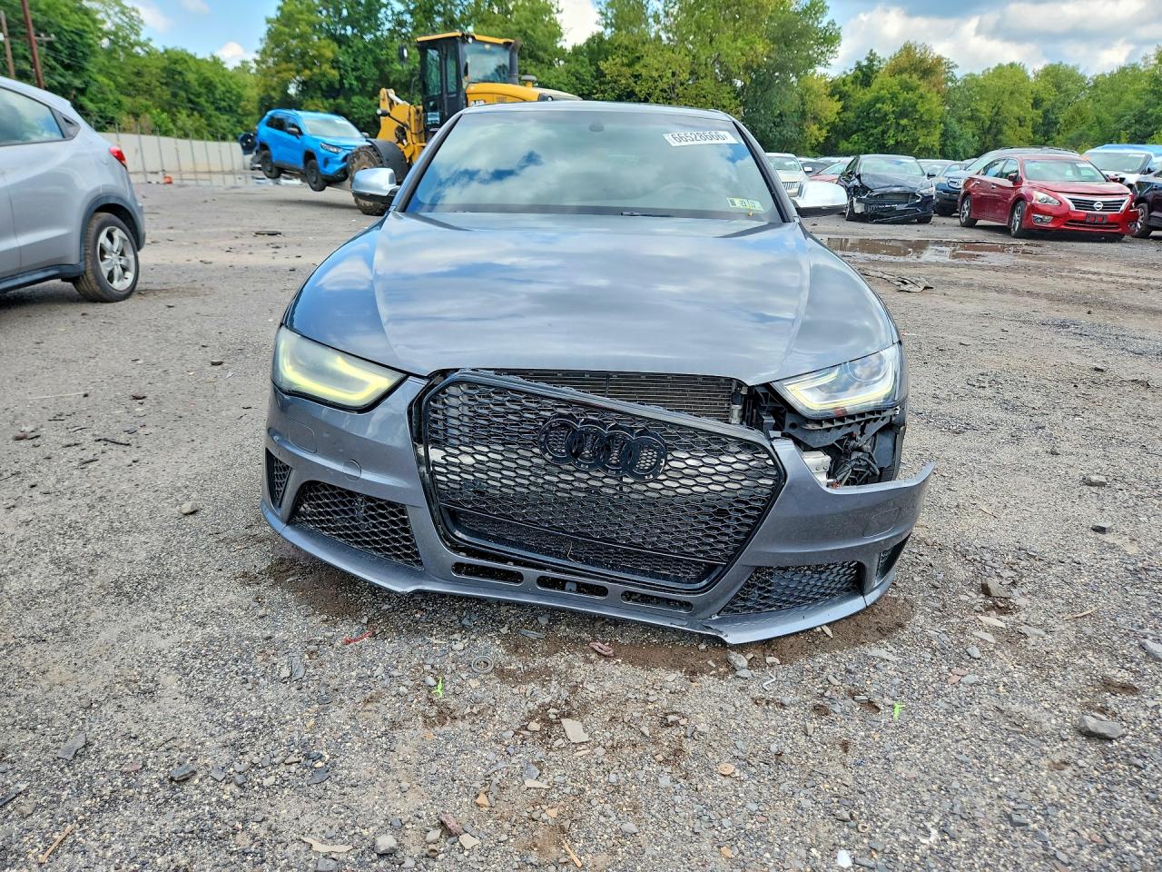 2013 Audi S4 Premium Plus Silver vin: WAUBGAFL7DA174656