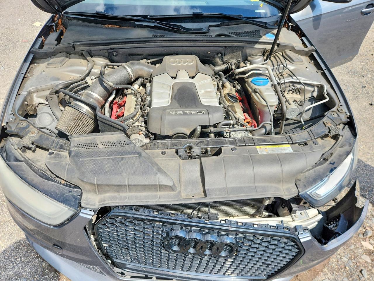 2013 Audi S4 Premium Plus Silver vin: WAUBGAFL7DA174656