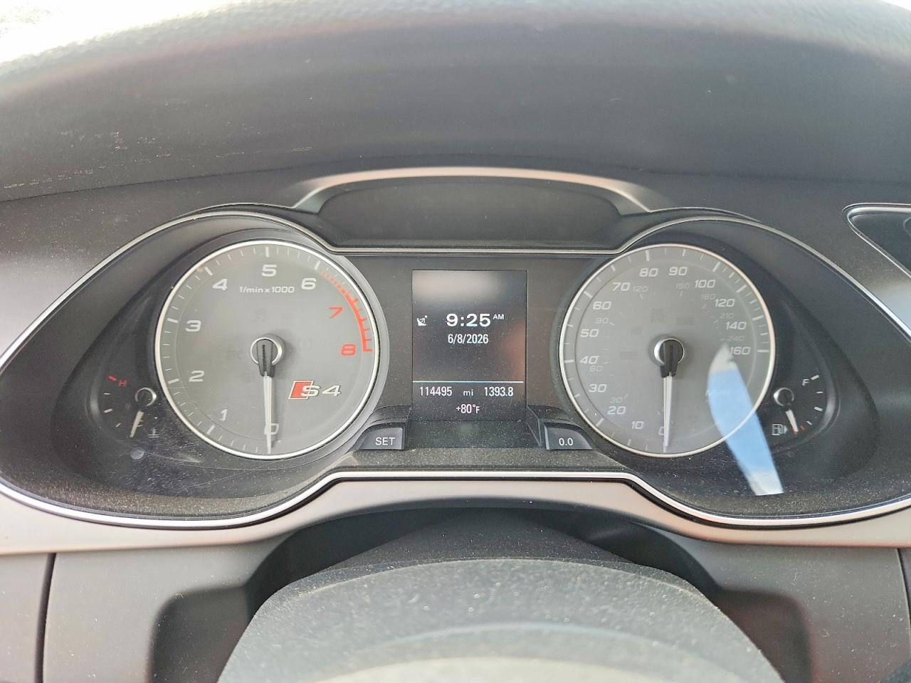 2014 Audi S4 Premium Plus Белый vin: WAUBGAFL7EA075482