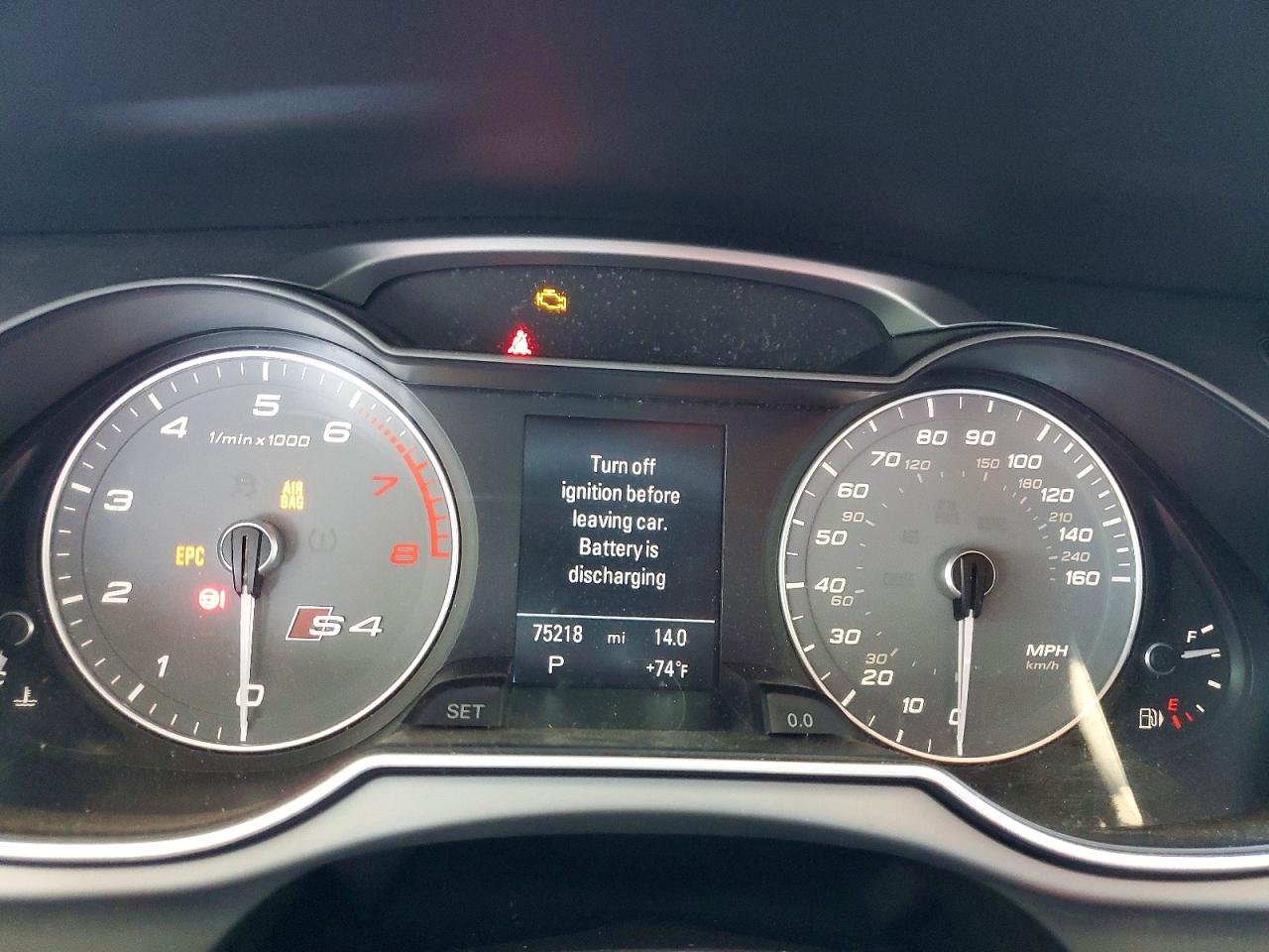 2014 Audi S4 Premium Plus Black vin: WAUBGAFL7EA124387