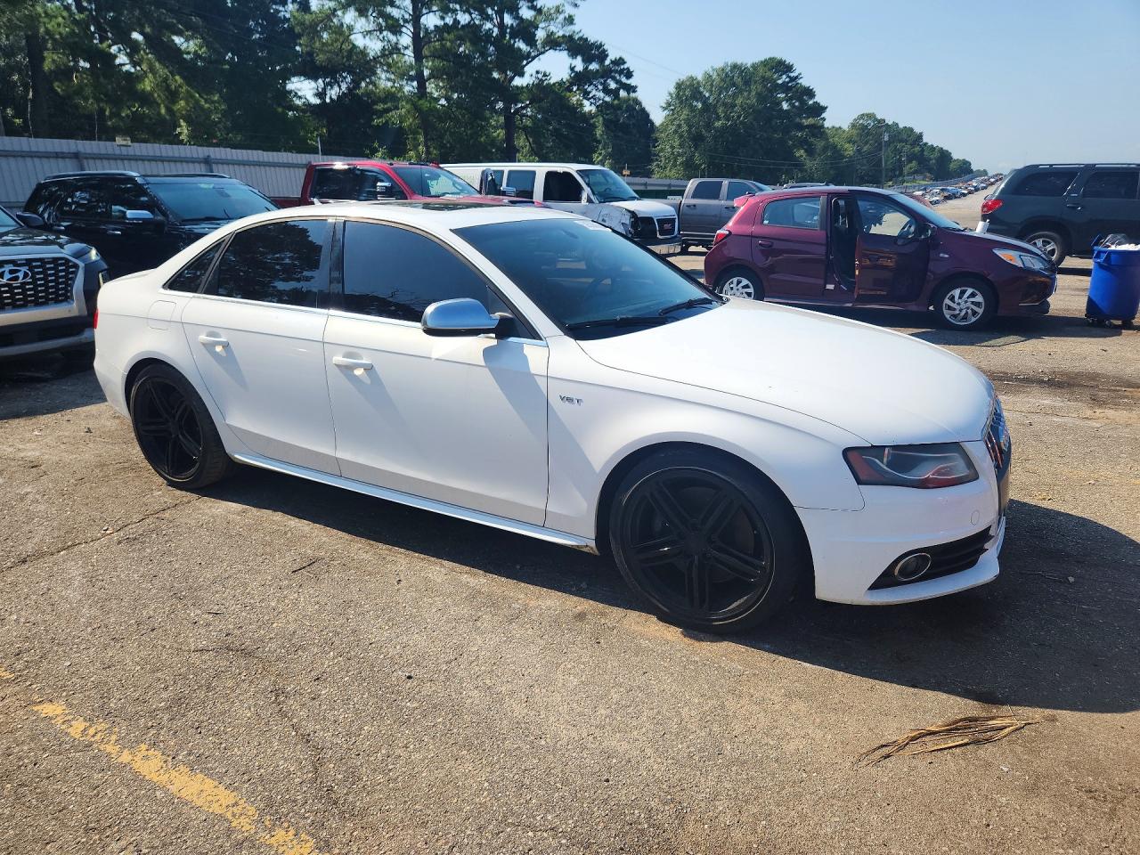 2011 Audi S4 Premium Plus White vin: WAUBGAFL8BA045564