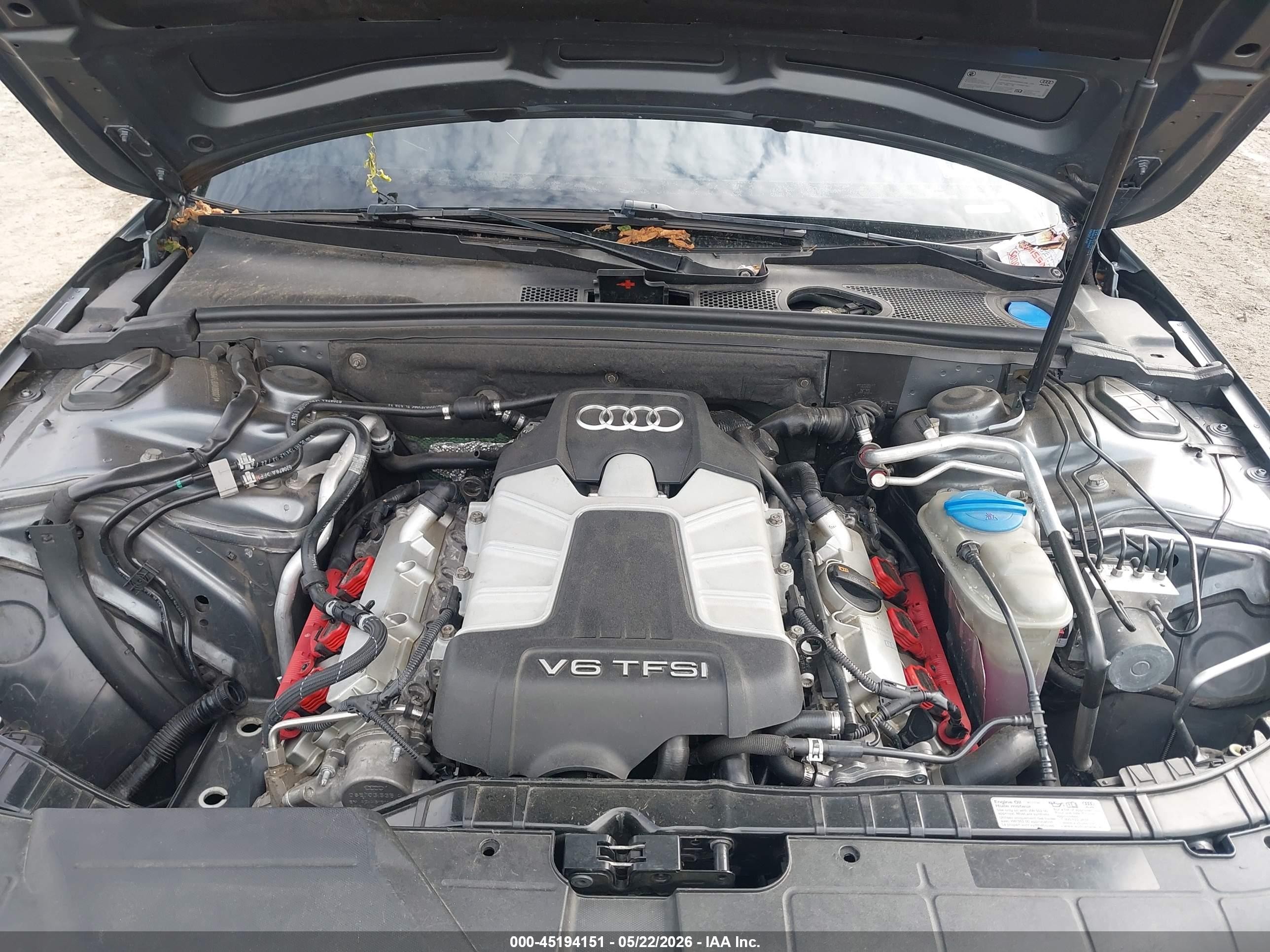 2013 Audi S4 3.0t Premium Plus Gray vin: WAUBGAFL8DA090071