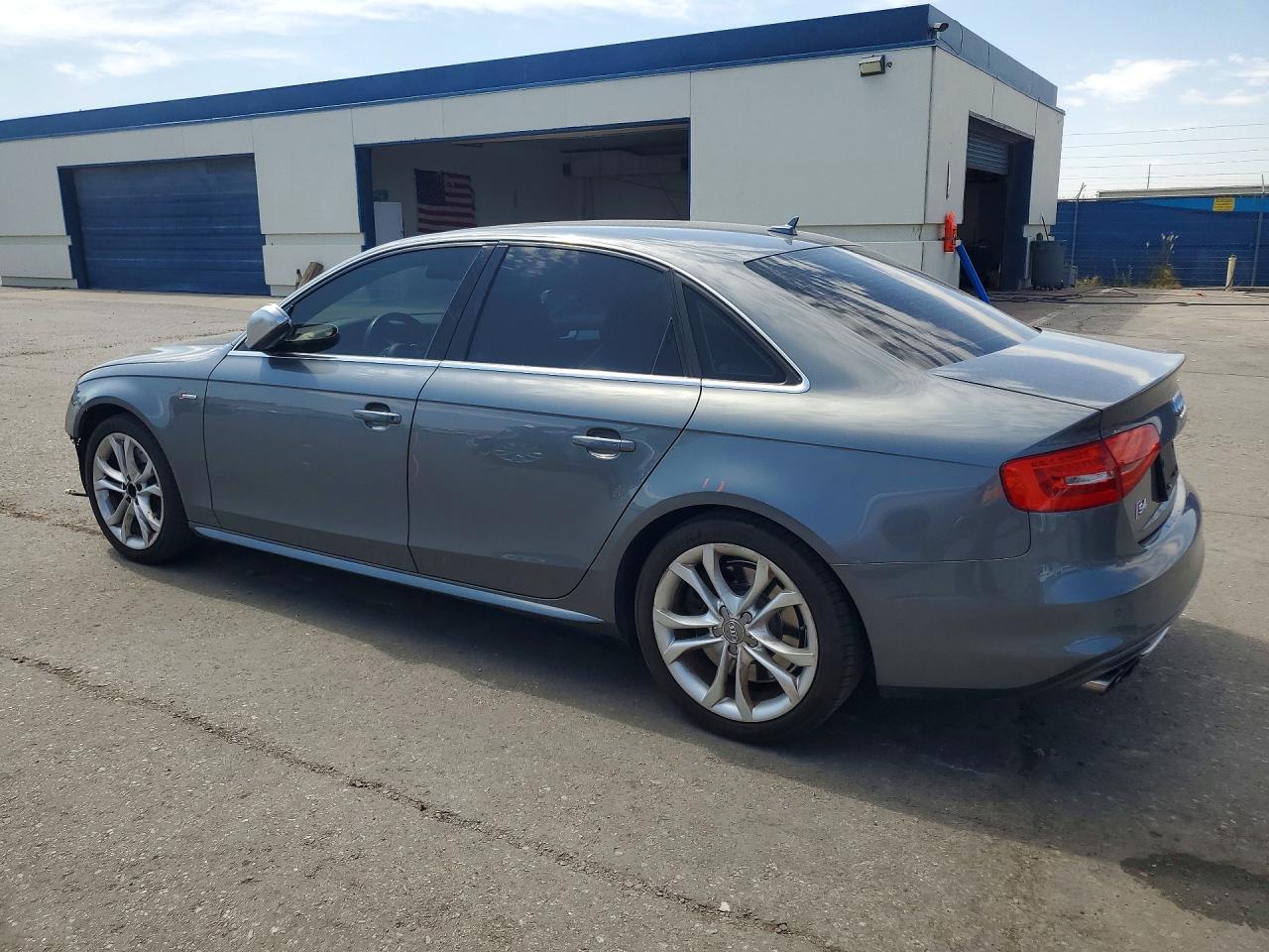 2013 Audi S4 Premium Plus Серый vin: WAUBGAFL8DA145408