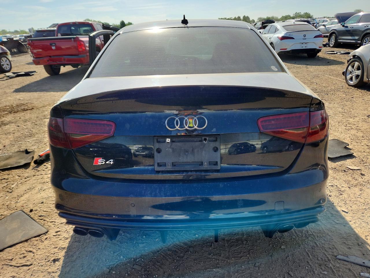 2013 Audi S4 Black vin: WAUBGAFL8DA234279