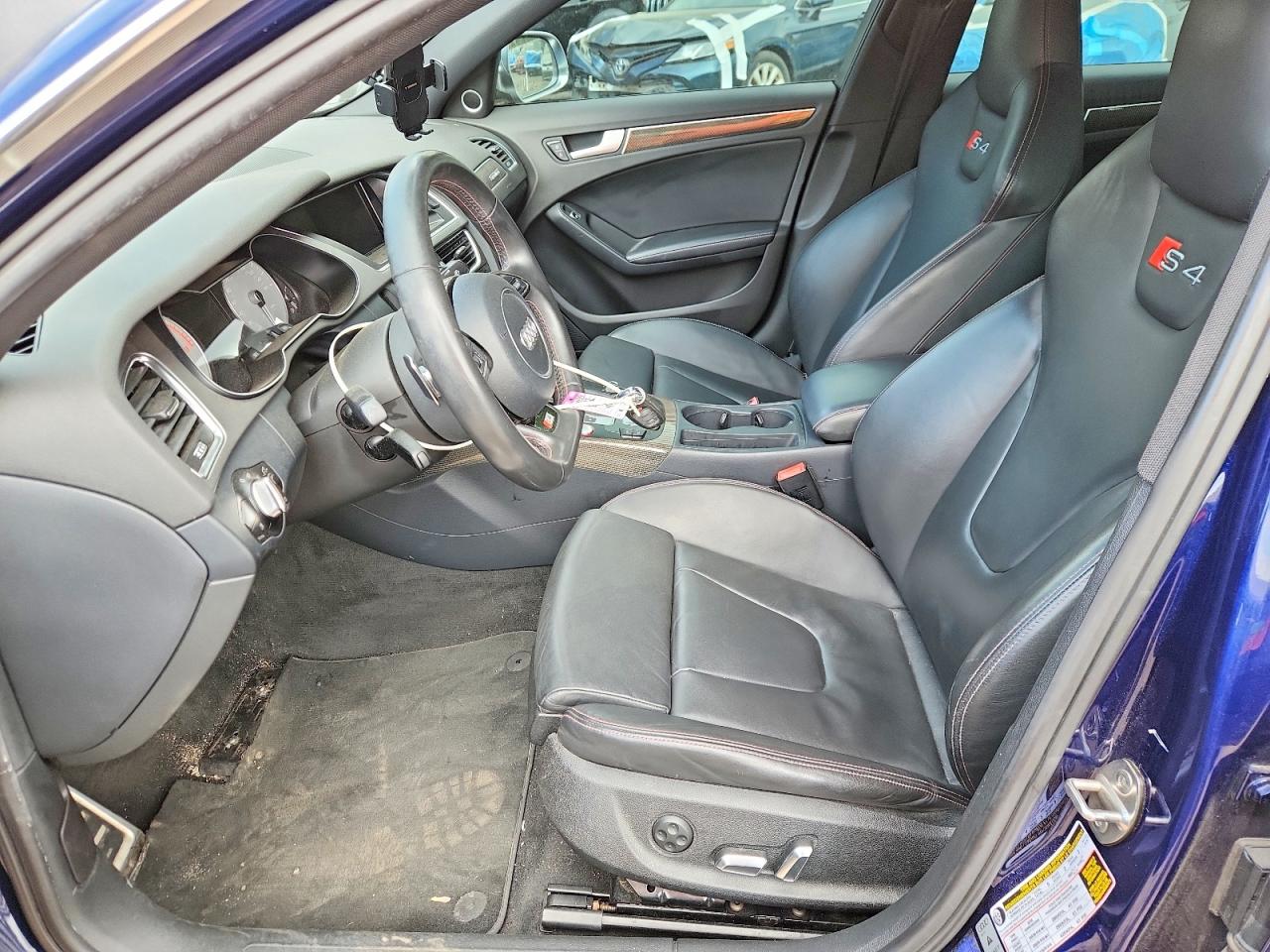 2014 Audi S4 Premium Plus Blue vin: WAUBGAFL8EA001116