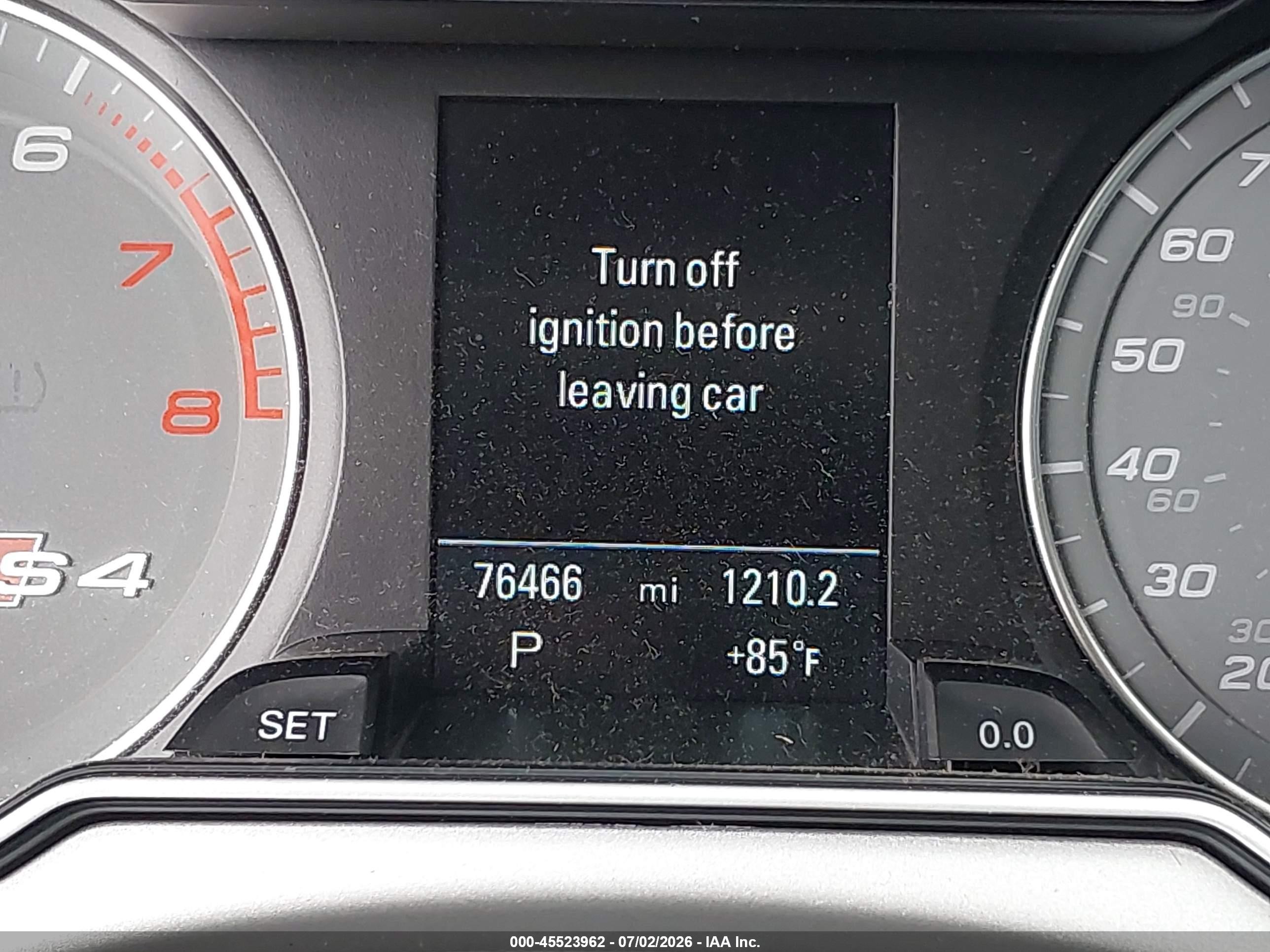 2015 Audi S4 3.0t Premium Plus Серый vin: WAUBGAFL8FA105509