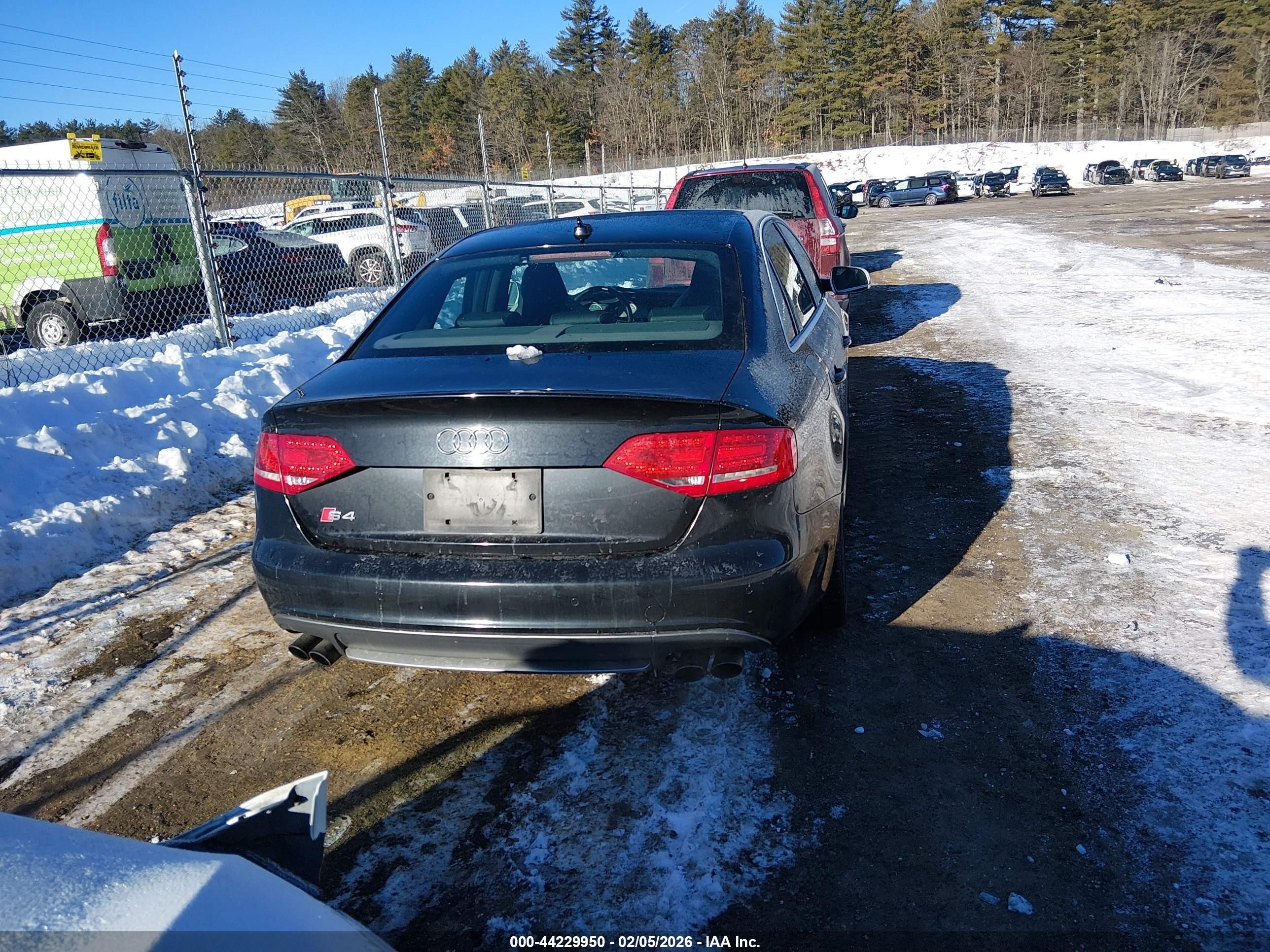 2010 Audi S4 3.0 Premium Plus Black vin: WAUBGAFL9AA020252