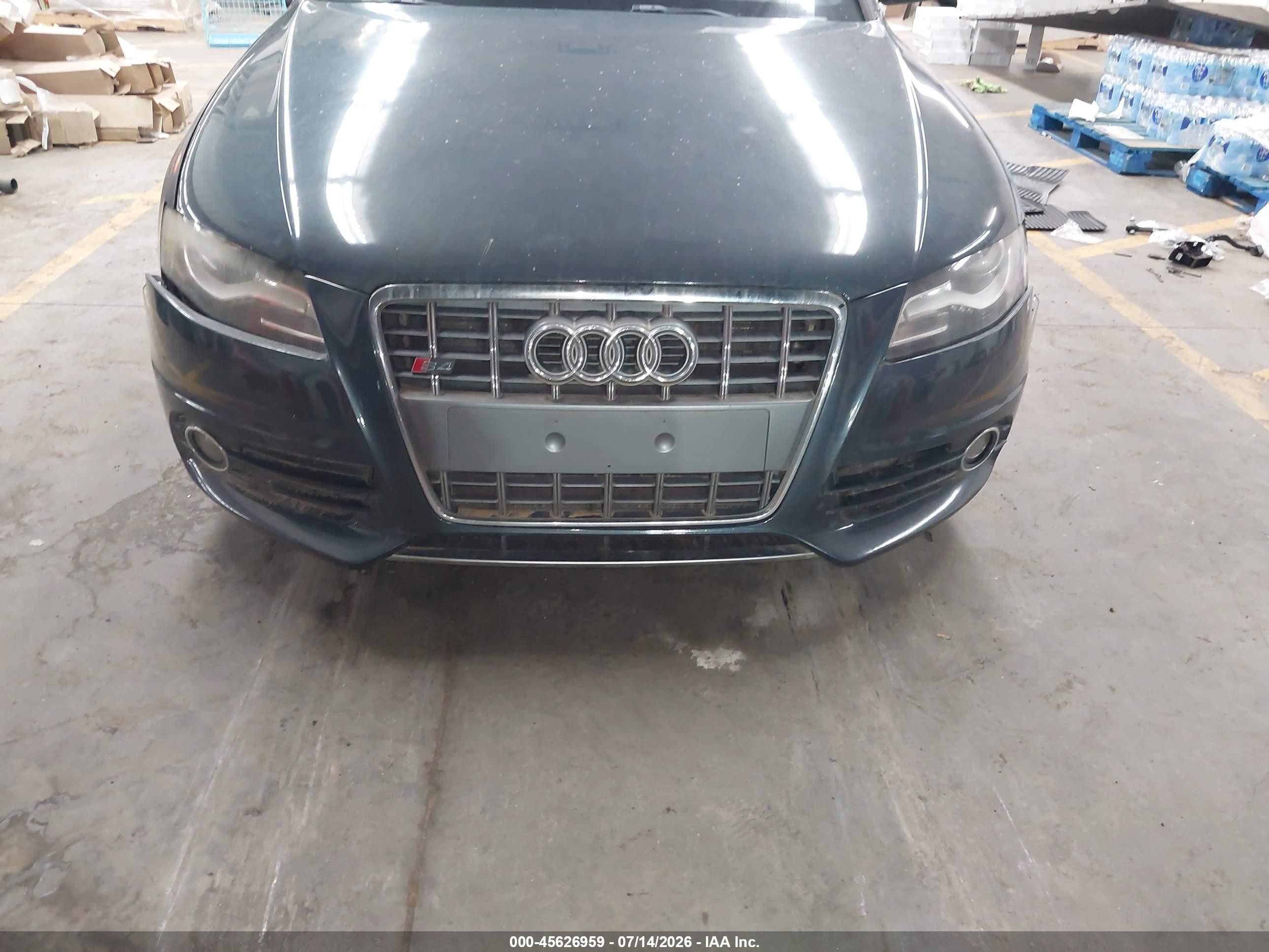 2010 Audi S4 3.0 Premium Plus Green vin: WAUBGAFL9AA088518