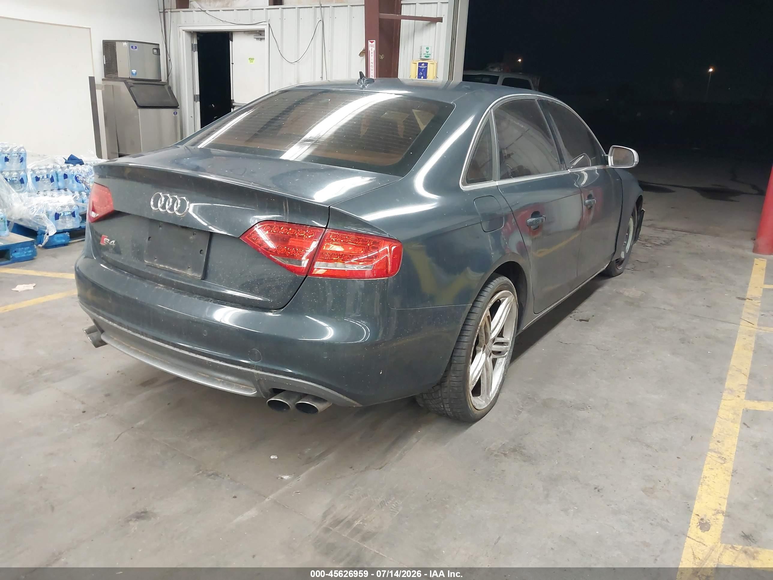 2010 Audi S4 3.0 Premium Plus Green vin: WAUBGAFL9AA088518