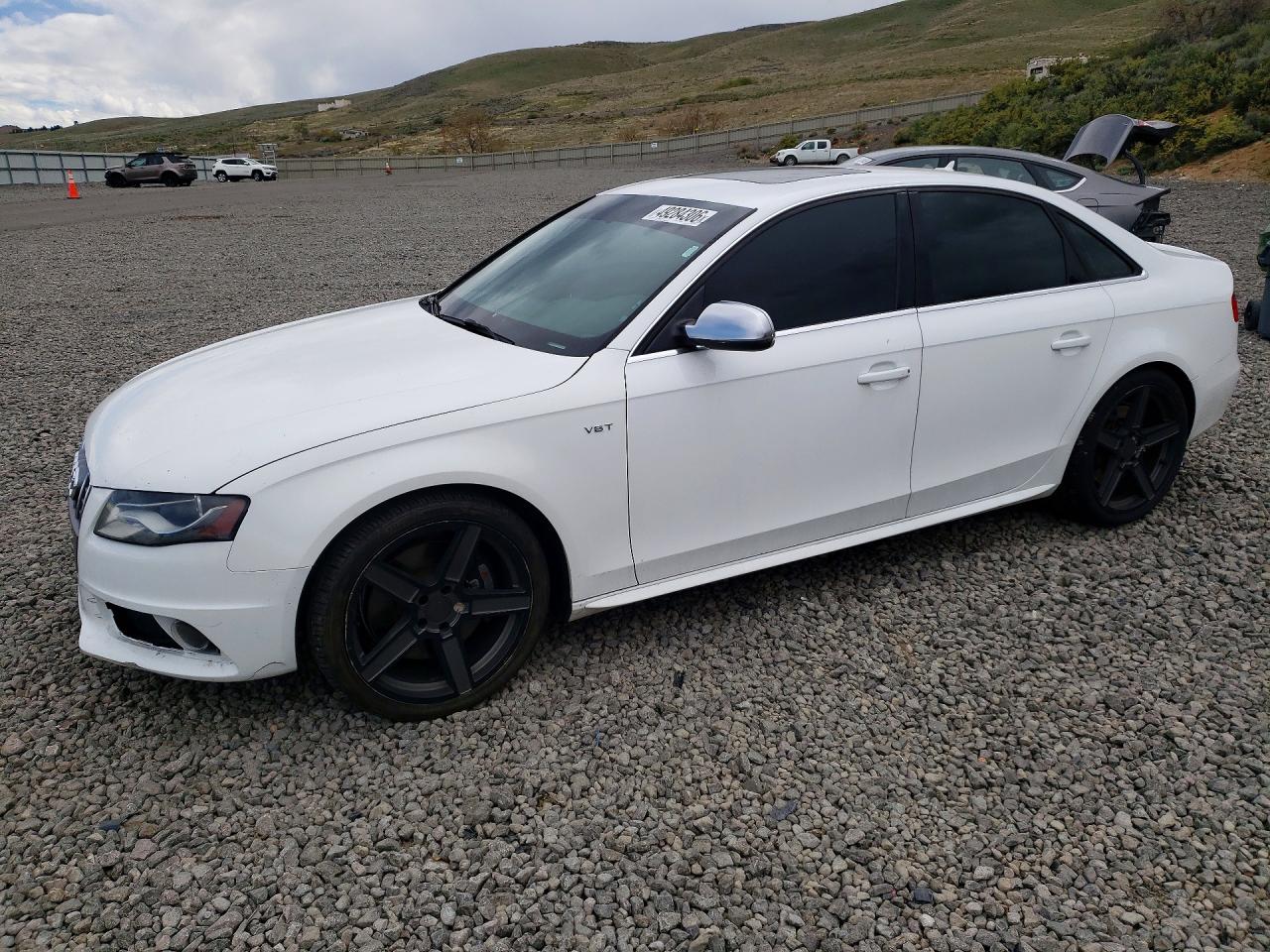 2010 Audi S4 Premium Plus White vin: WAUBGAFL9AA115815