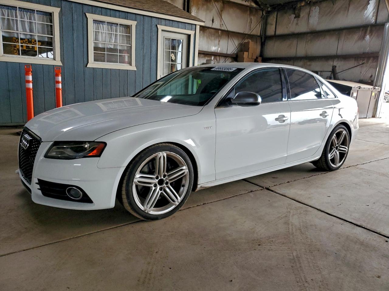 2010 Audi S4 Premium Plus White vin: WAUBGAFL9AA178431