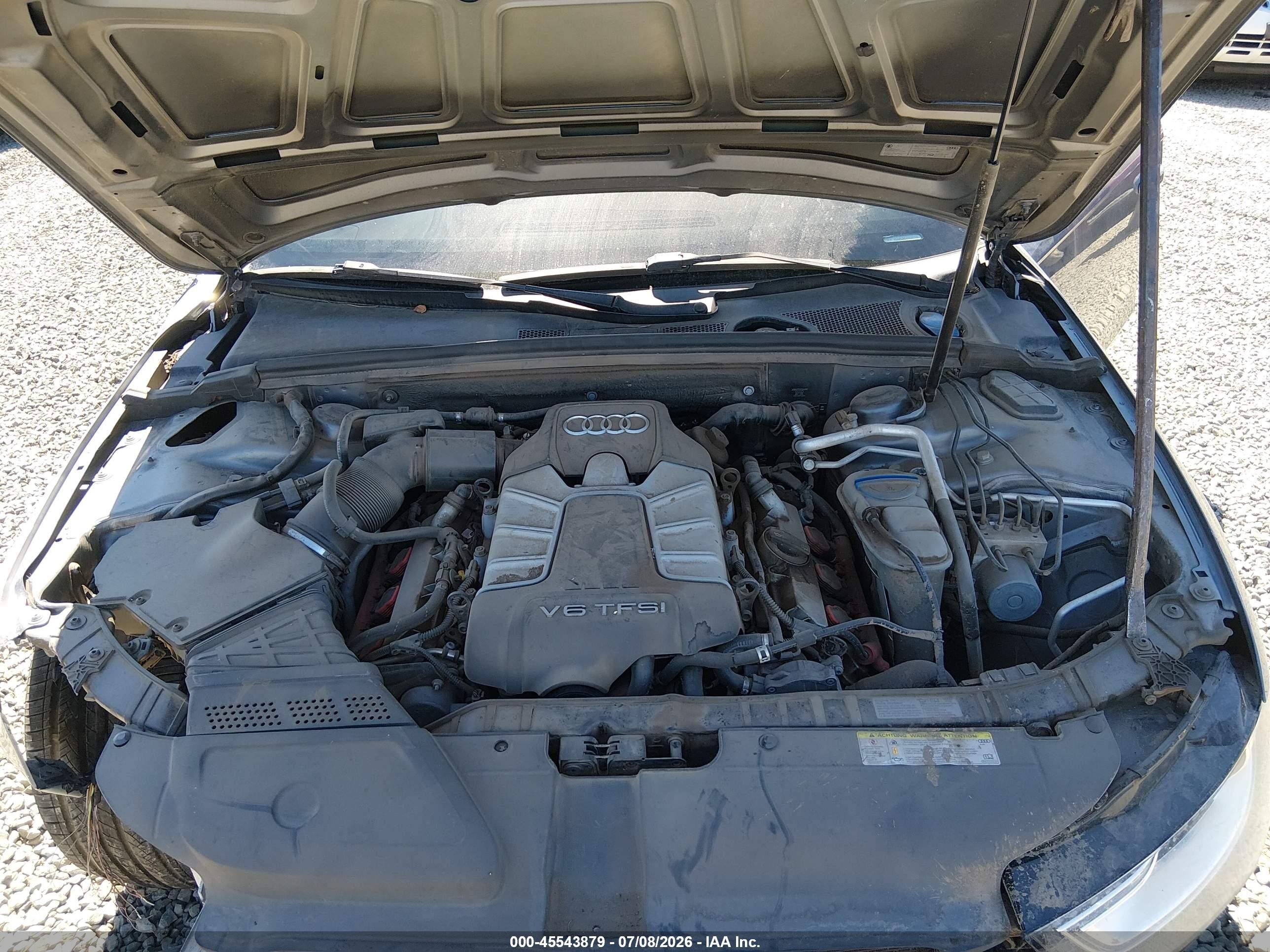 2014 Audi S4 3.0t Premium Plus Gray vin: WAUBGAFL9EA033170