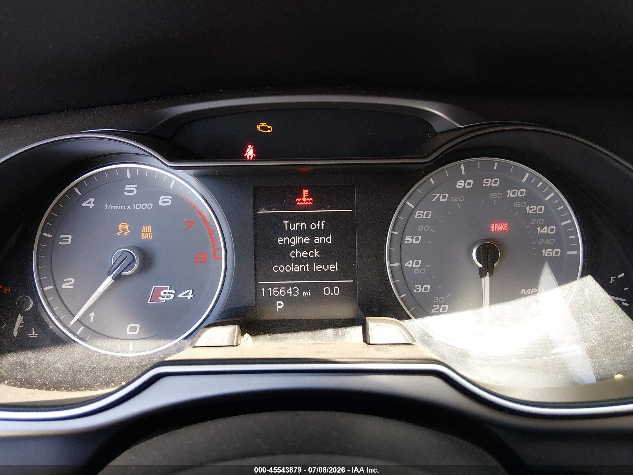 2014 Audi S4 3.0t Premium Plus Gray vin: WAUBGAFL9EA033170