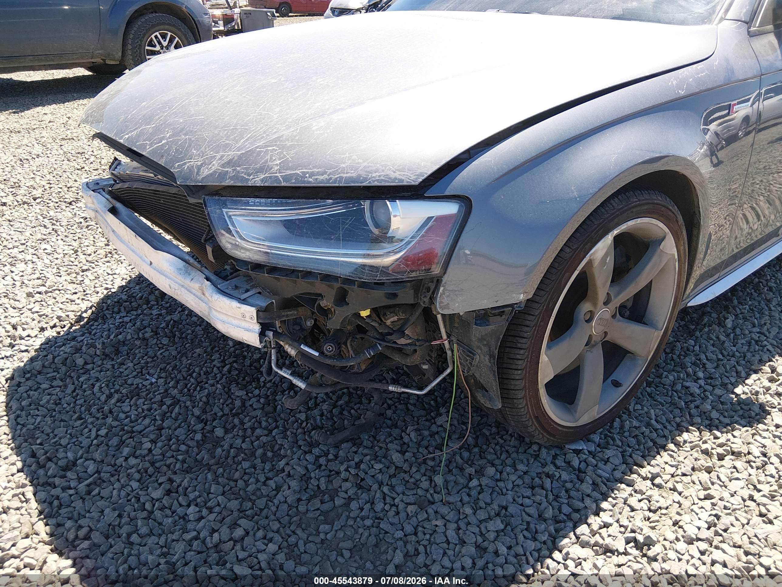 2014 Audi S4 3.0t Premium Plus Gray vin: WAUBGAFL9EA033170
