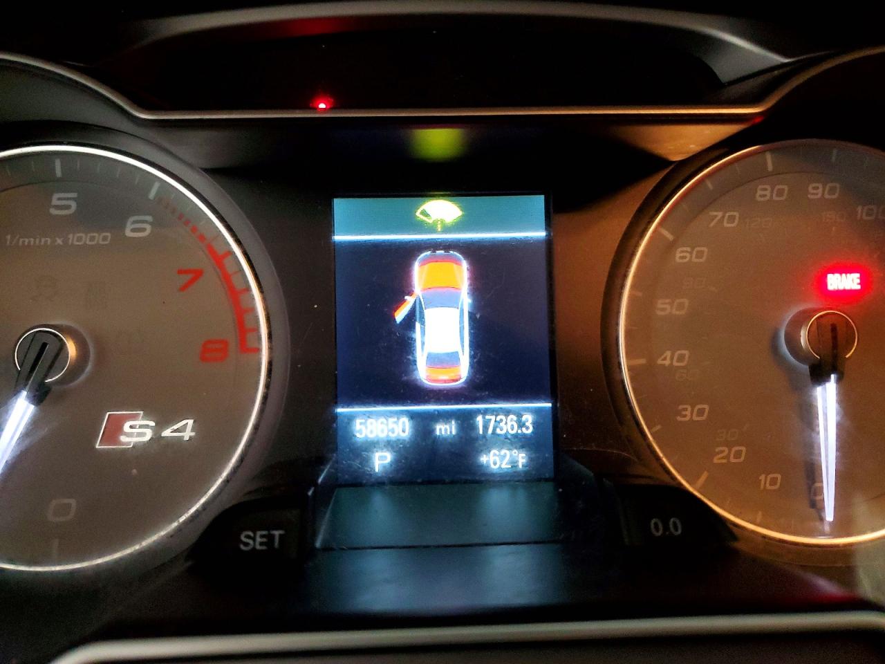 2015 Audi S4 Premium Plus Серый vin: WAUBGAFL9FA018184