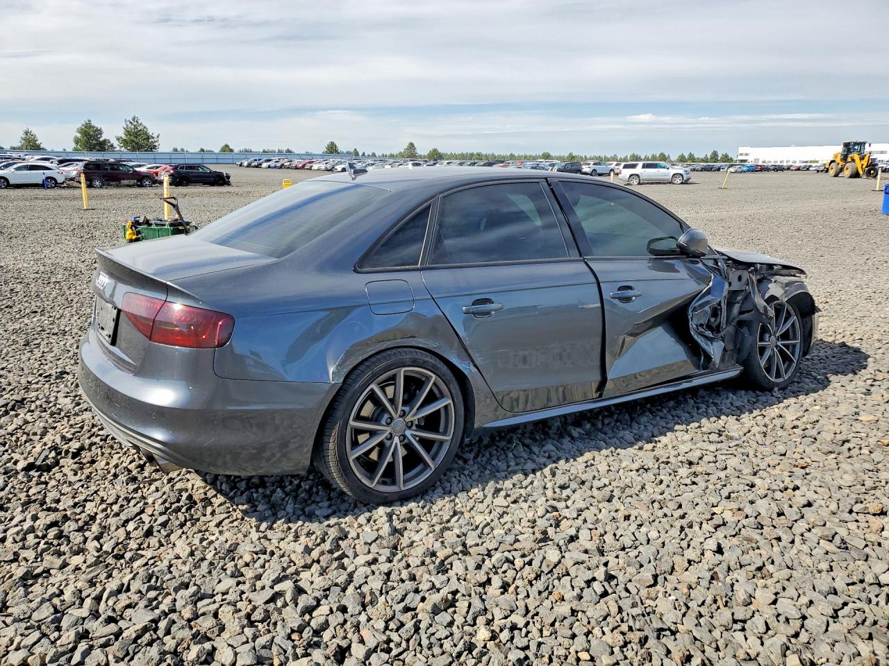 2015 Audi S4 Premium Plus Угольный vin: WAUBGAFL9FA079583