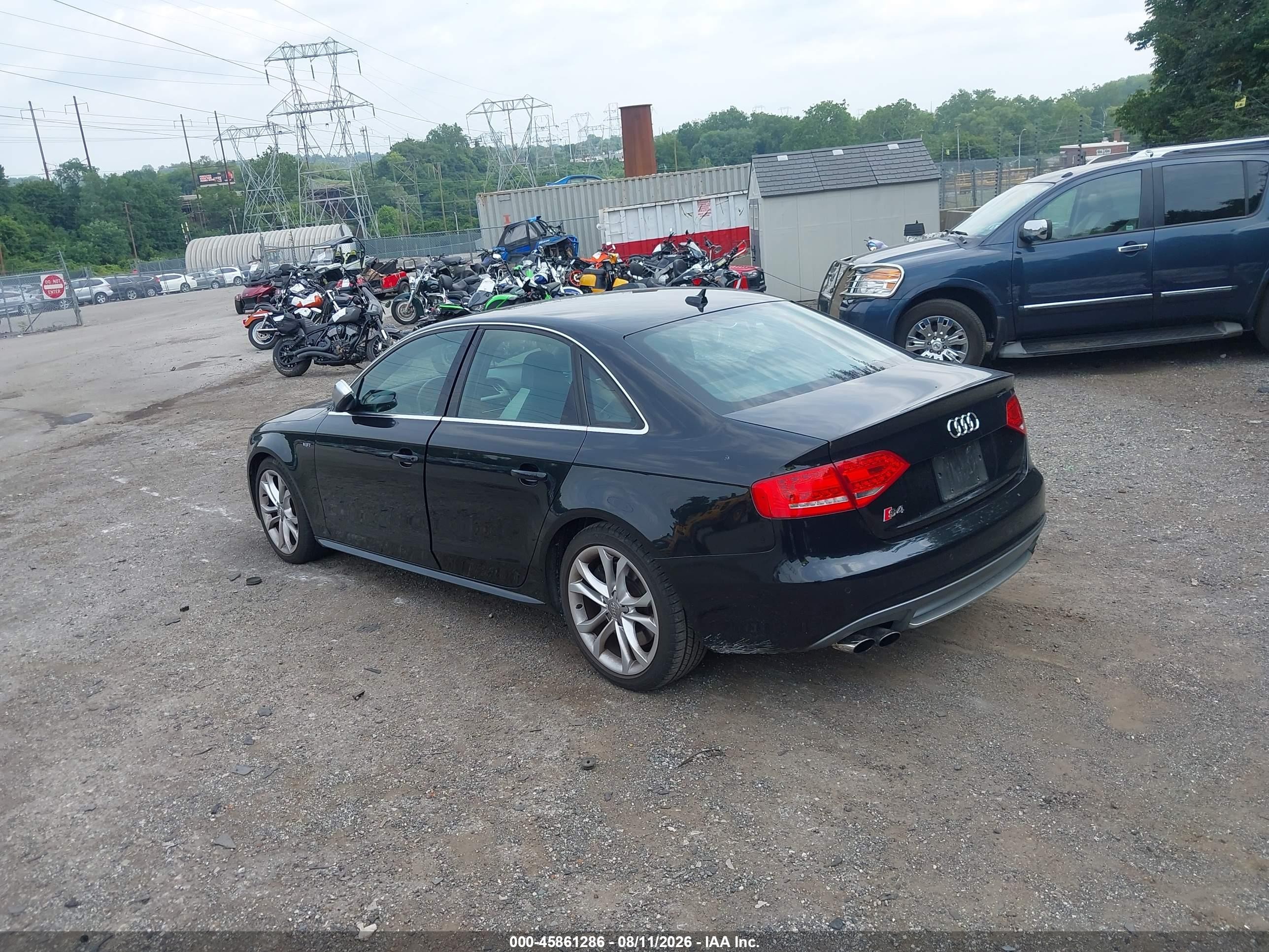 2010 Audi S4 3.0 Premium Plus Black vin: WAUBGAFLXAA019952