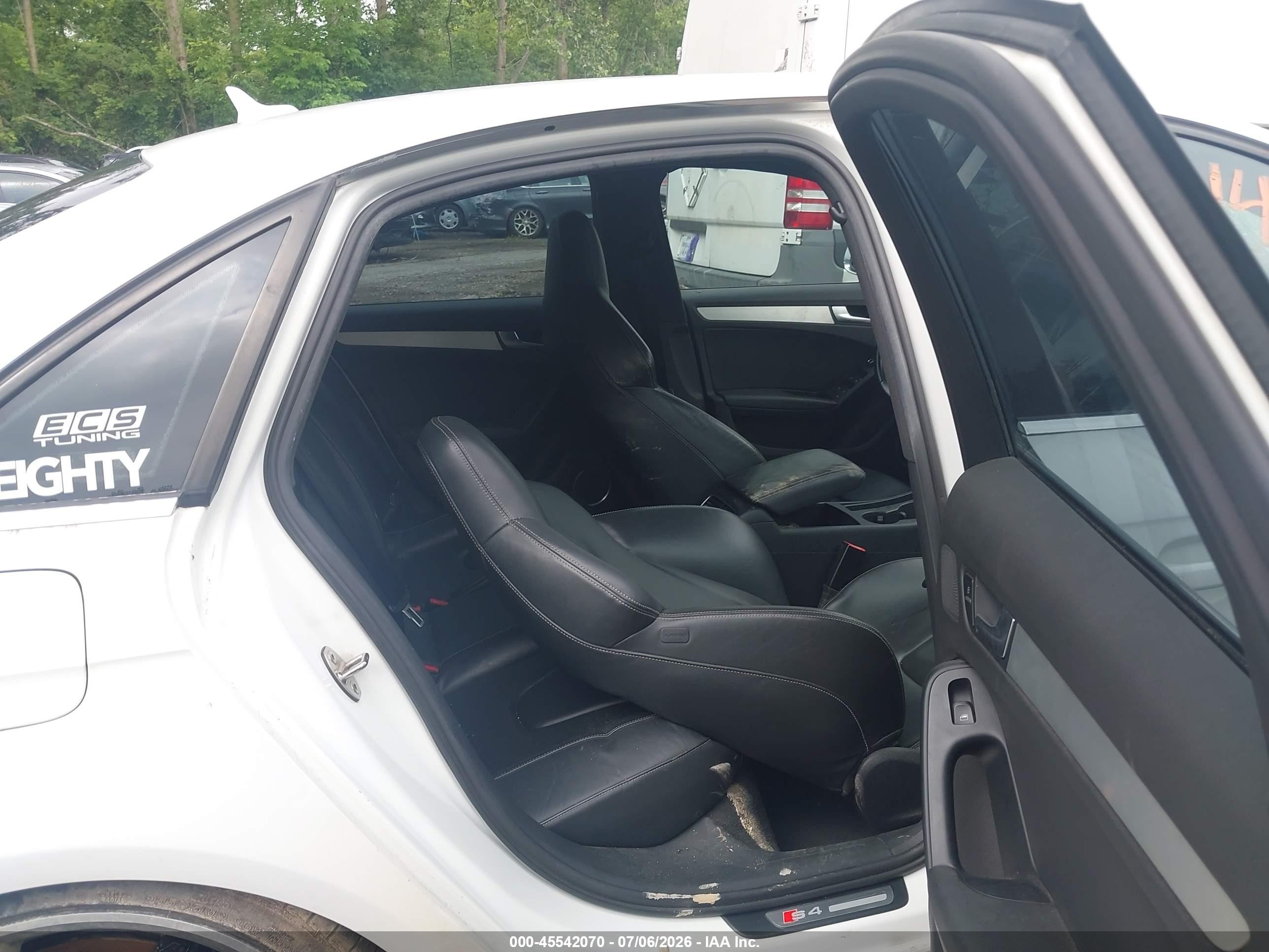 2010 Audi S4 3.0 Premium Plus White vin: WAUBGAFLXAA147429