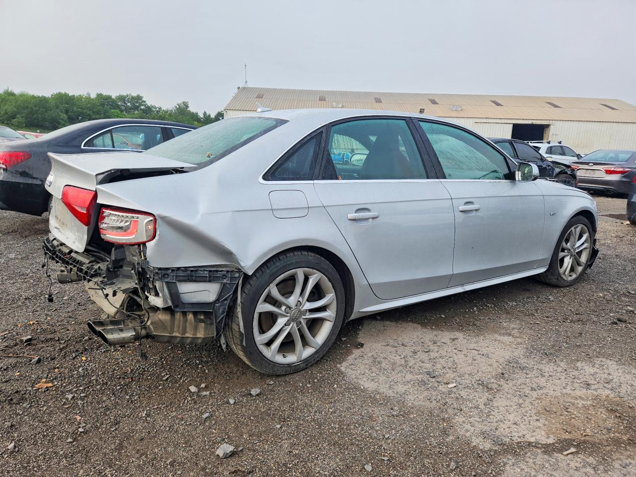 2013 Audi S4 Premium Plus Gray vin: WAUBGAFLXDA130778
