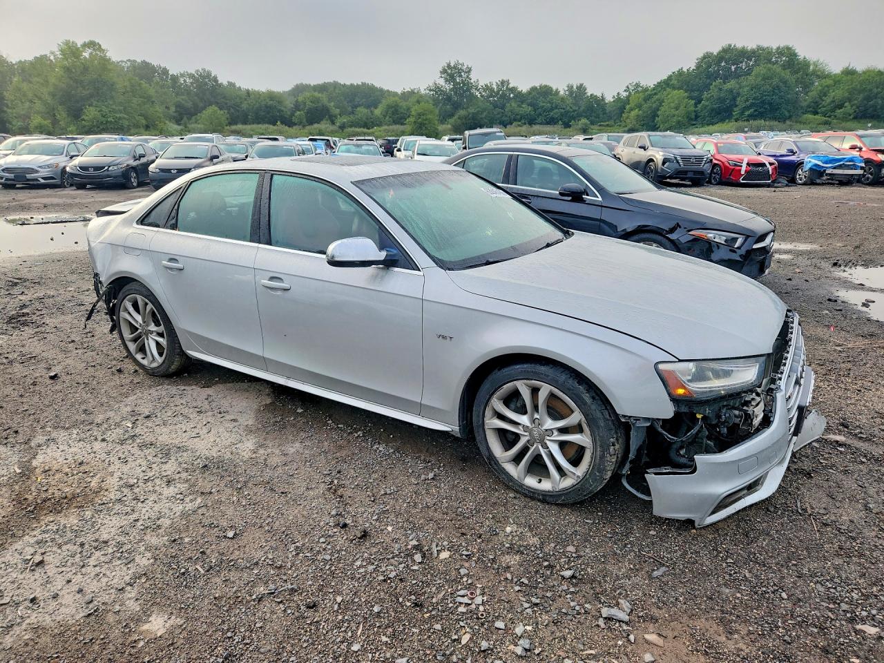 2013 Audi S4 Premium Plus Gray vin: WAUBGAFLXDA130778