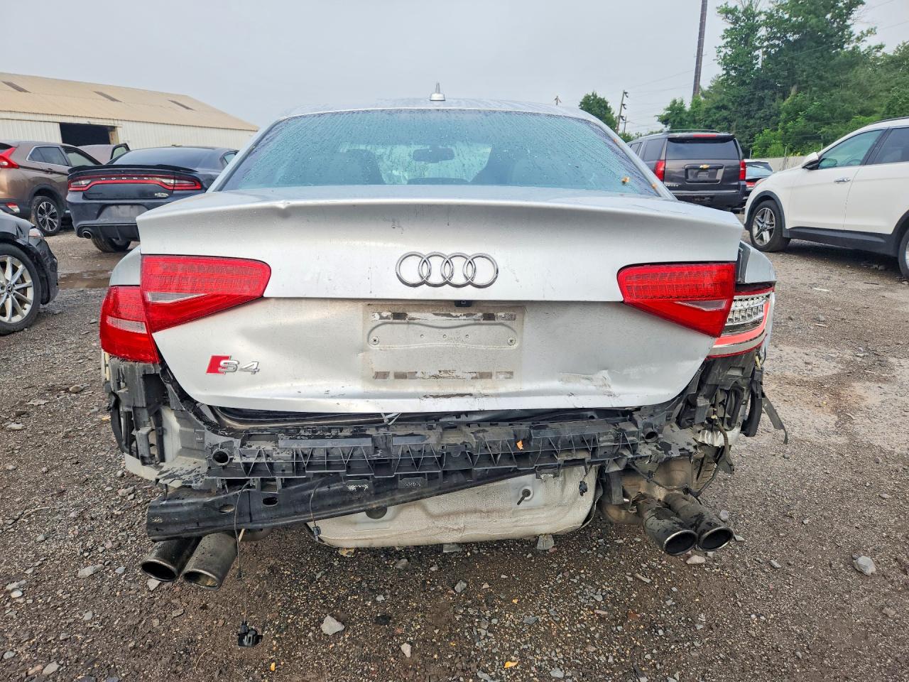 2013 Audi S4 Premium Plus Gray vin: WAUBGAFLXDA130778