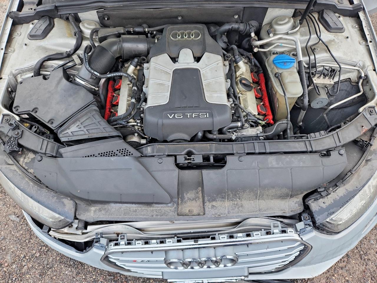 2013 Audi S4 Premium Plus Gray vin: WAUBGAFLXDA130778