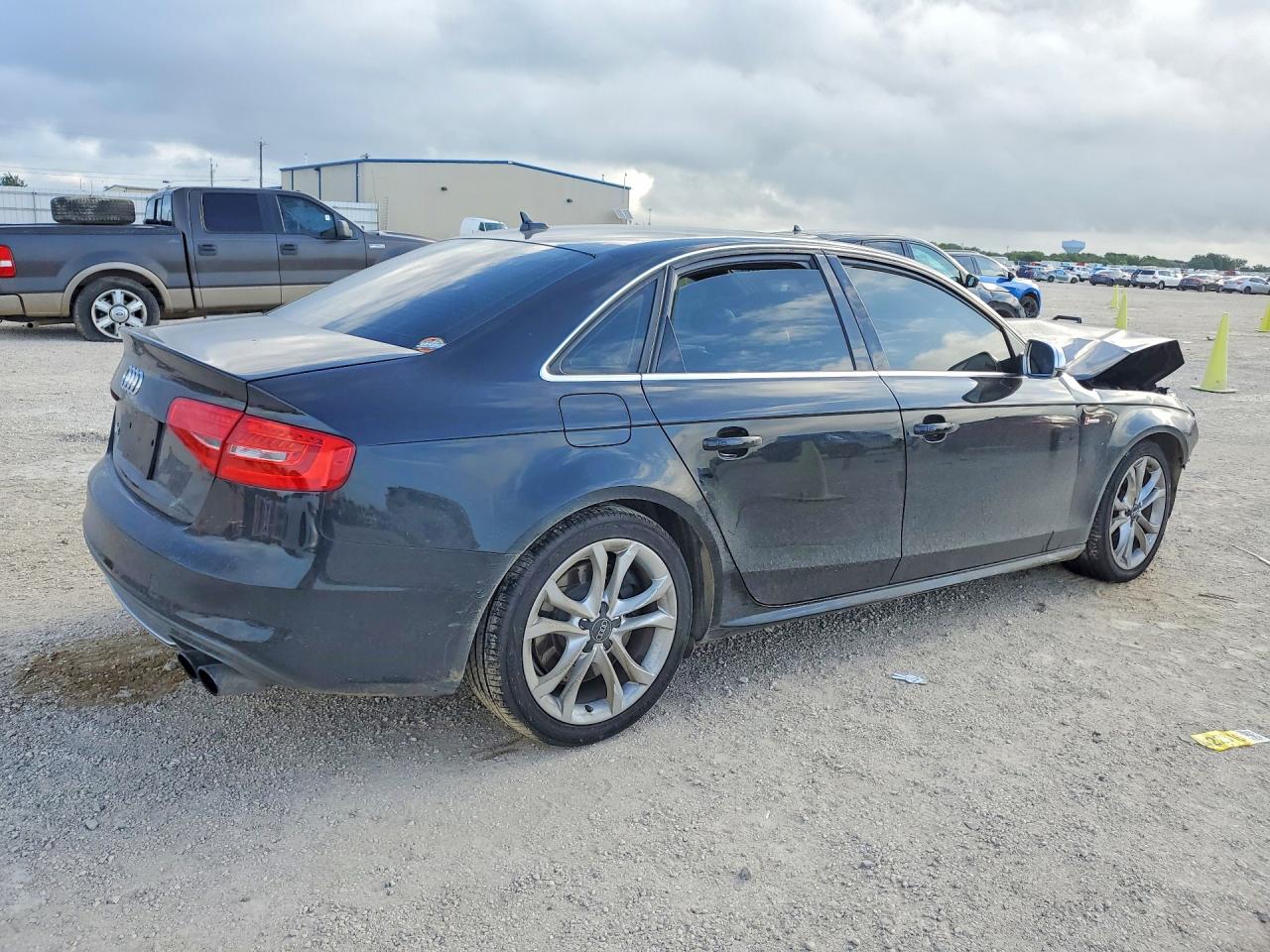 2013 Audi S4 Premium Plus Black vin: WAUBGAFLXDA162694