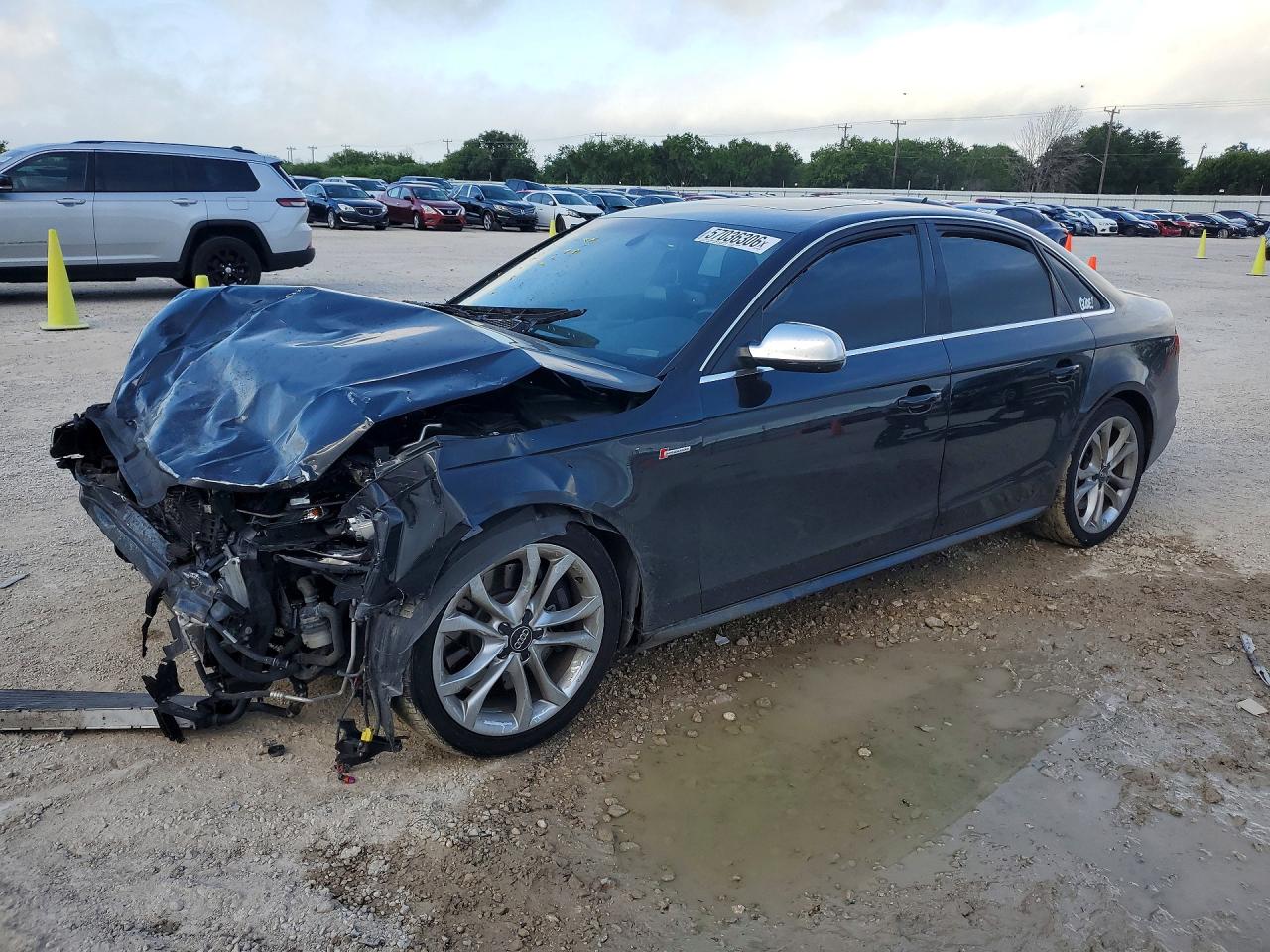 2013 Audi S4 Premium Plus Black vin: WAUBGAFLXDA162694