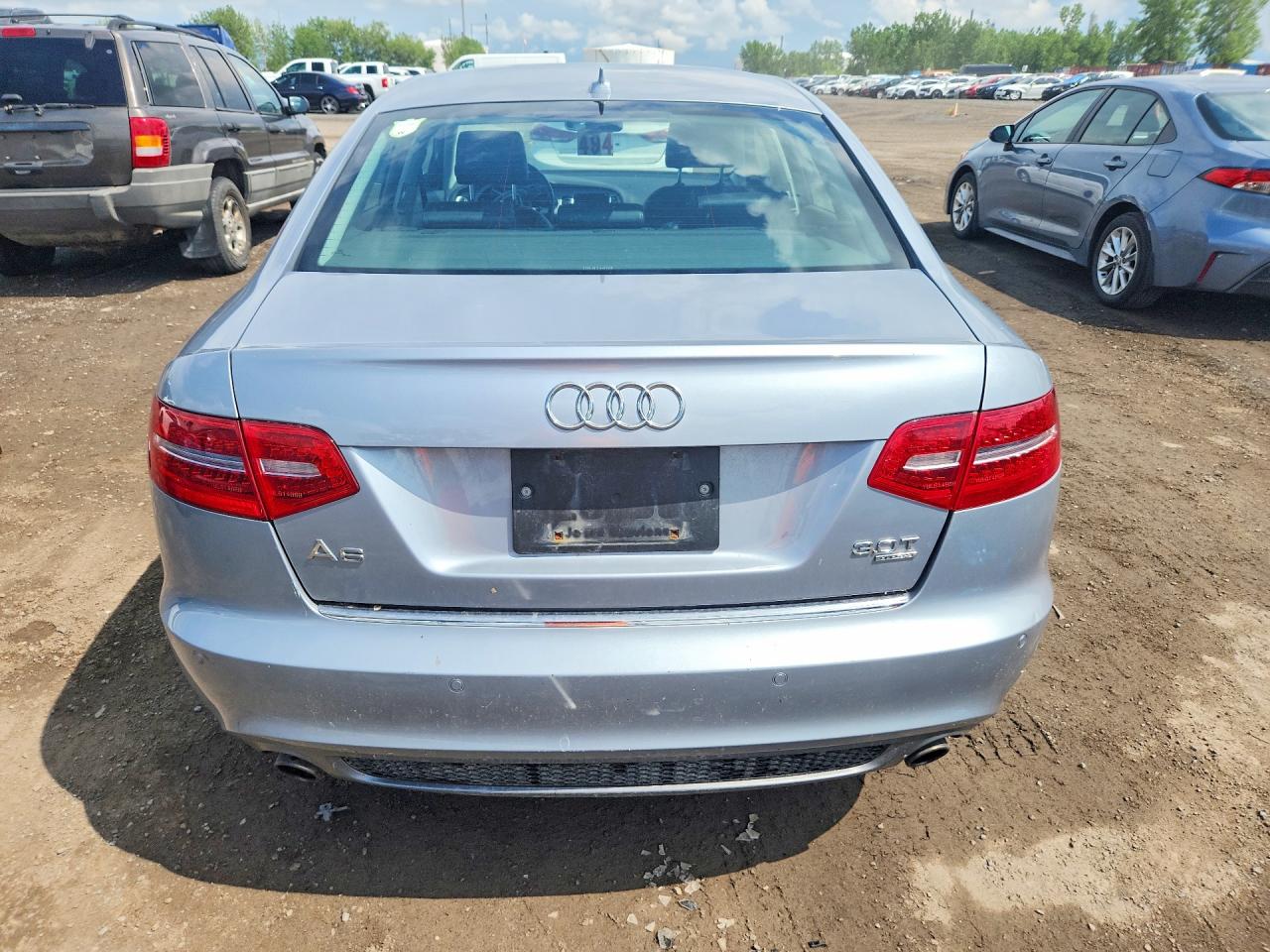 2011 Audi A6 Premium Silver vin: WAUBGCFB6BN021050