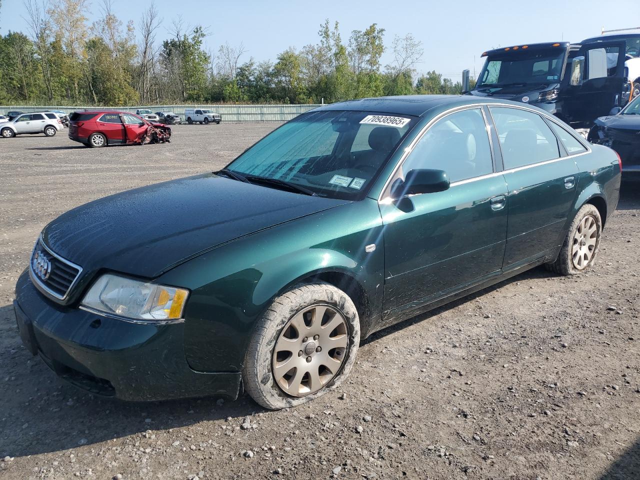 2000 Audi A6 2.8 Green vin: WAUBH24B0YN124063