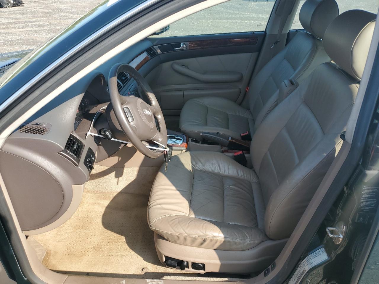 2000 Audi A6 2.8 Зеленый vin: WAUBH24B0YN124063