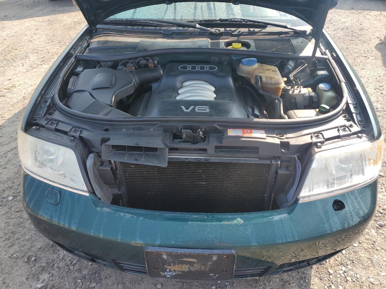 2000 Audi A6 2.8 Зеленый vin: WAUBH24B0YN124063